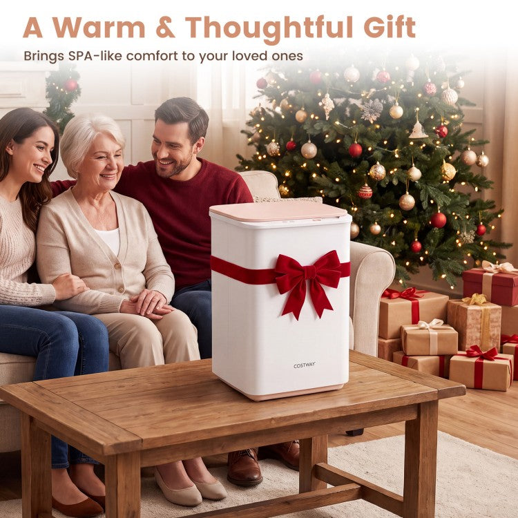 Heated Towel Warmer with 4 Heat Timer and Auto Shut-Off for Oversized Towels