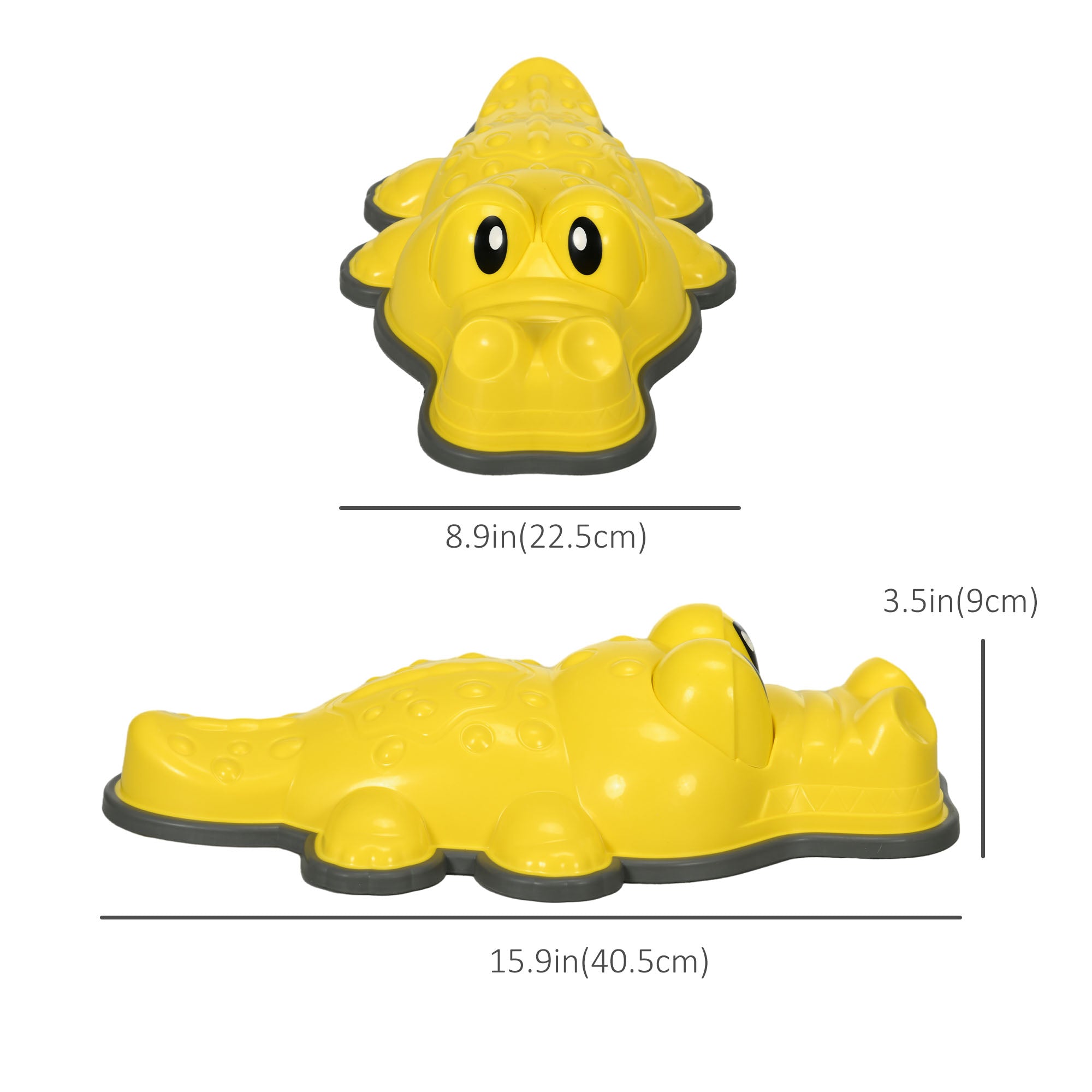 Outsunny 9pc Kids Balance Stepping Stones Anti-slip Edge Obstacle Course Play Equipment Indoor Outdoor Toys