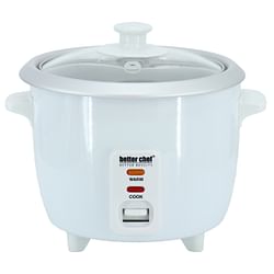 Better Chef 3 Cup Automatic Rice Cooker in White - Free Shipping