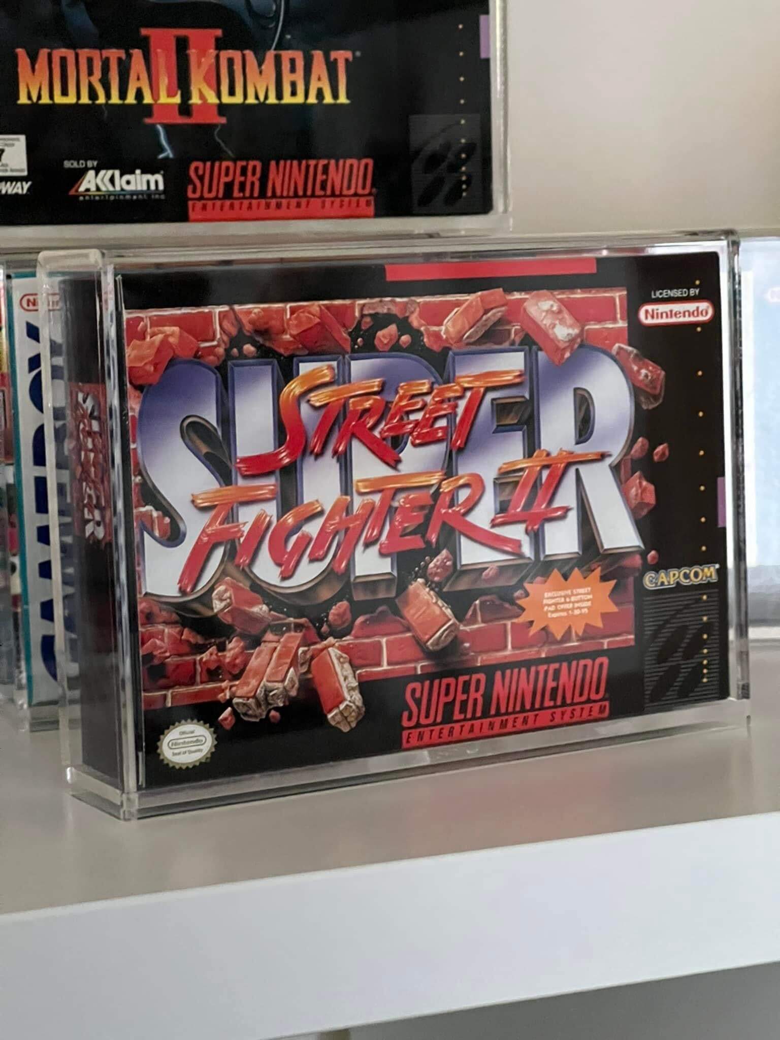 Acrylic Display Protector for SNES Games and N64 Game Box - Pack of 2