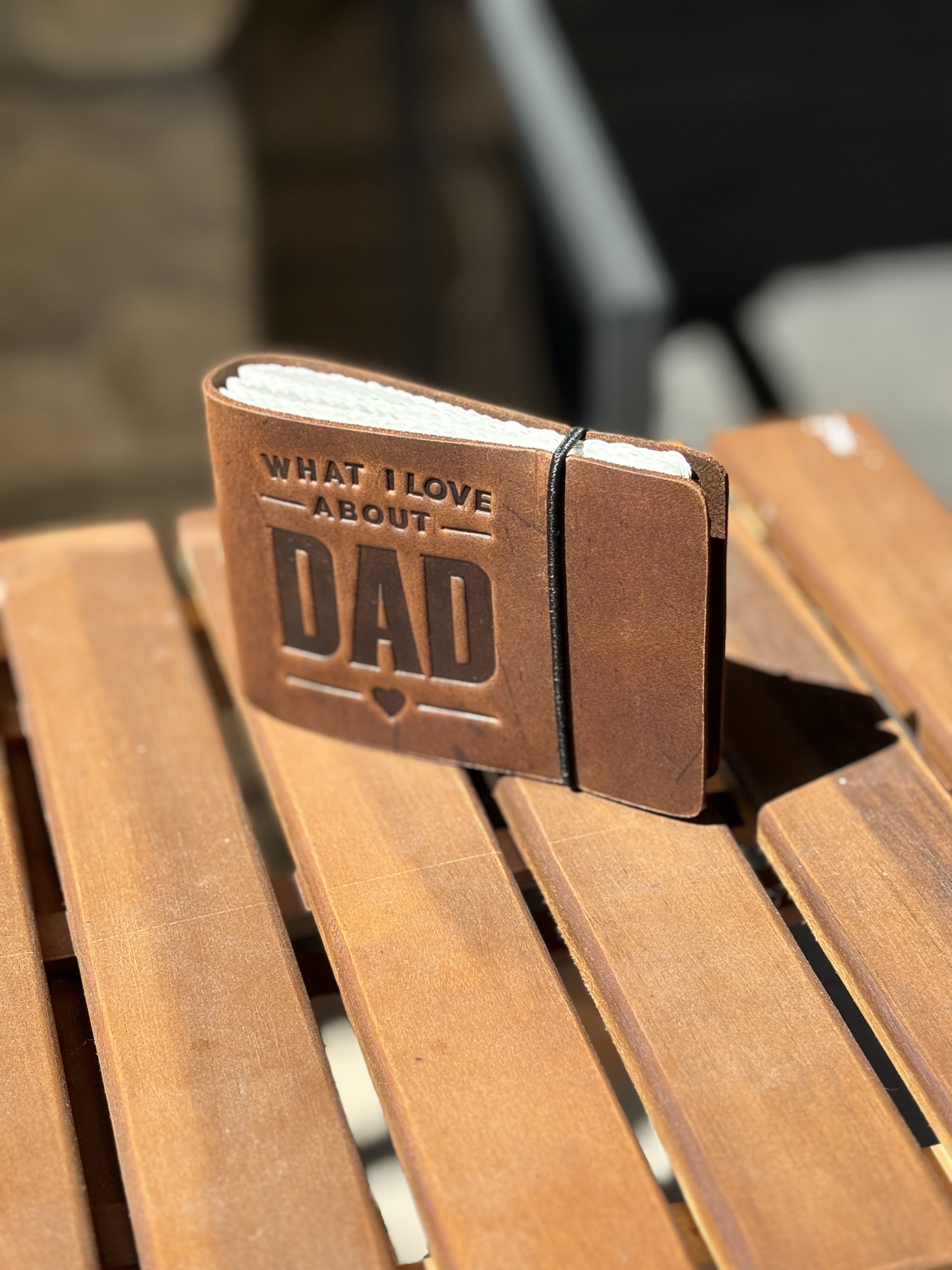 Dad LogBook – A Personalized Keepsake for Every Father