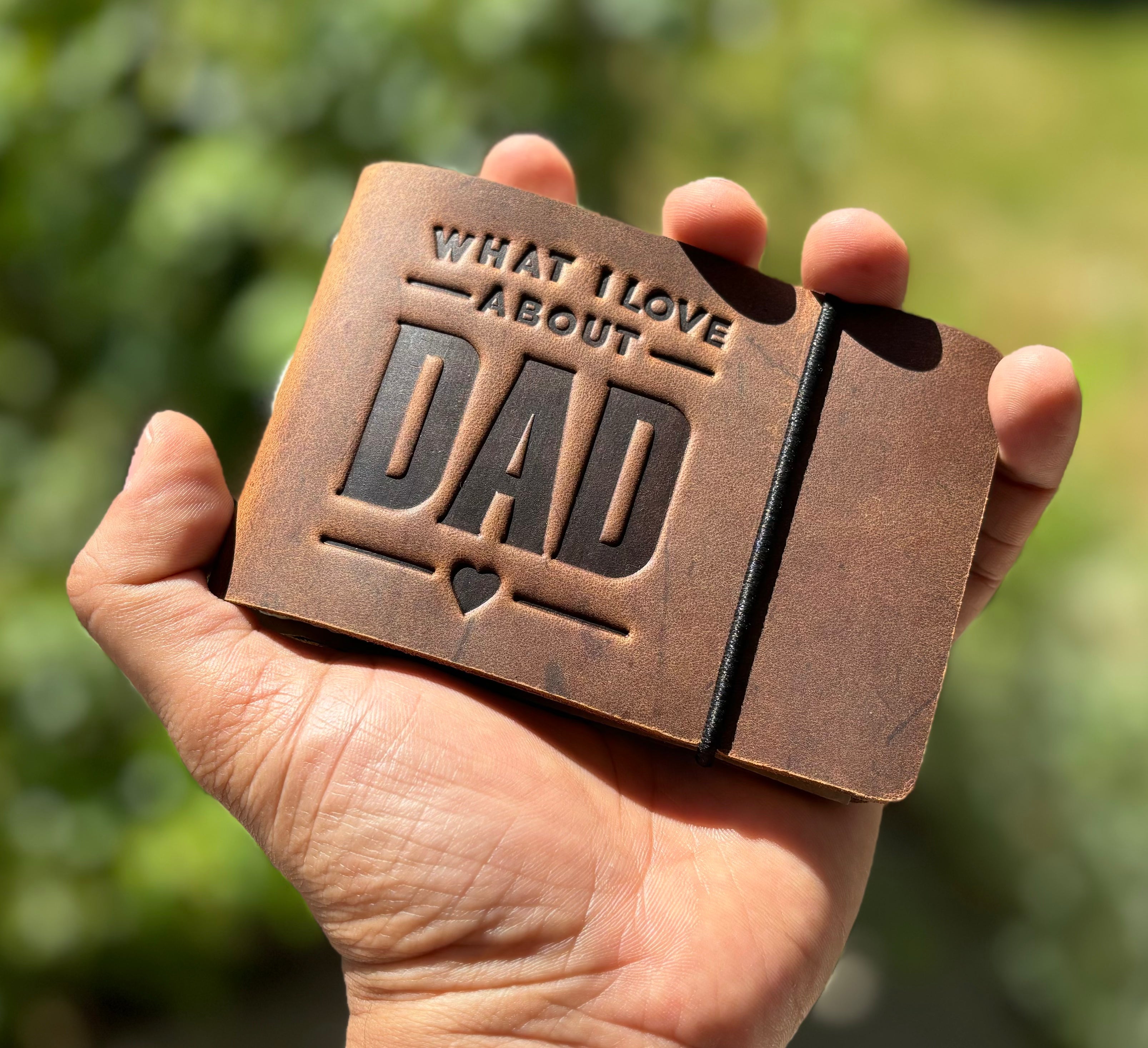 Dad LogBook – A Personalized Keepsake for Every Father
