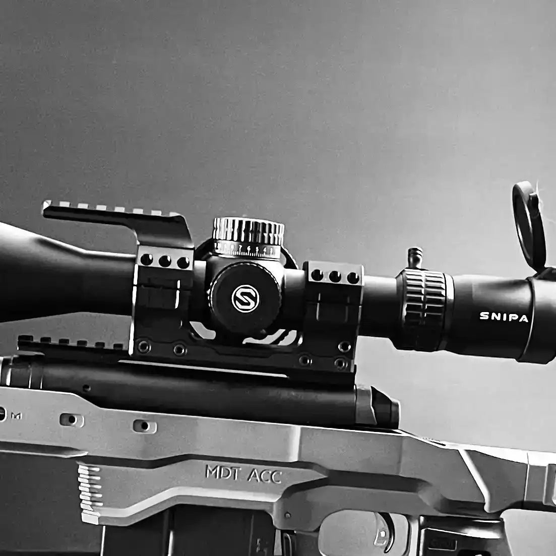 SNIPA™ Yukon Edge 4–40×56 FFP Rifle Scope – 34mm Tube, Illuminated MOA Reticle, 1/8 MOA Turrets, IPX7 Waterproof, NorthLine Mount + Focus Wheel