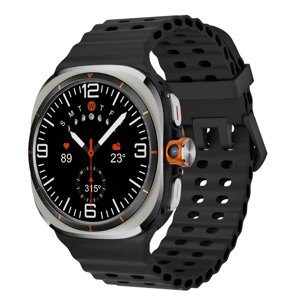 TUTT U8 Ultra 4G Android Smartwatch | AMOLED | GPS | Health & Connectivity Tools | 3GB+32GB | 180 Rotating Camera