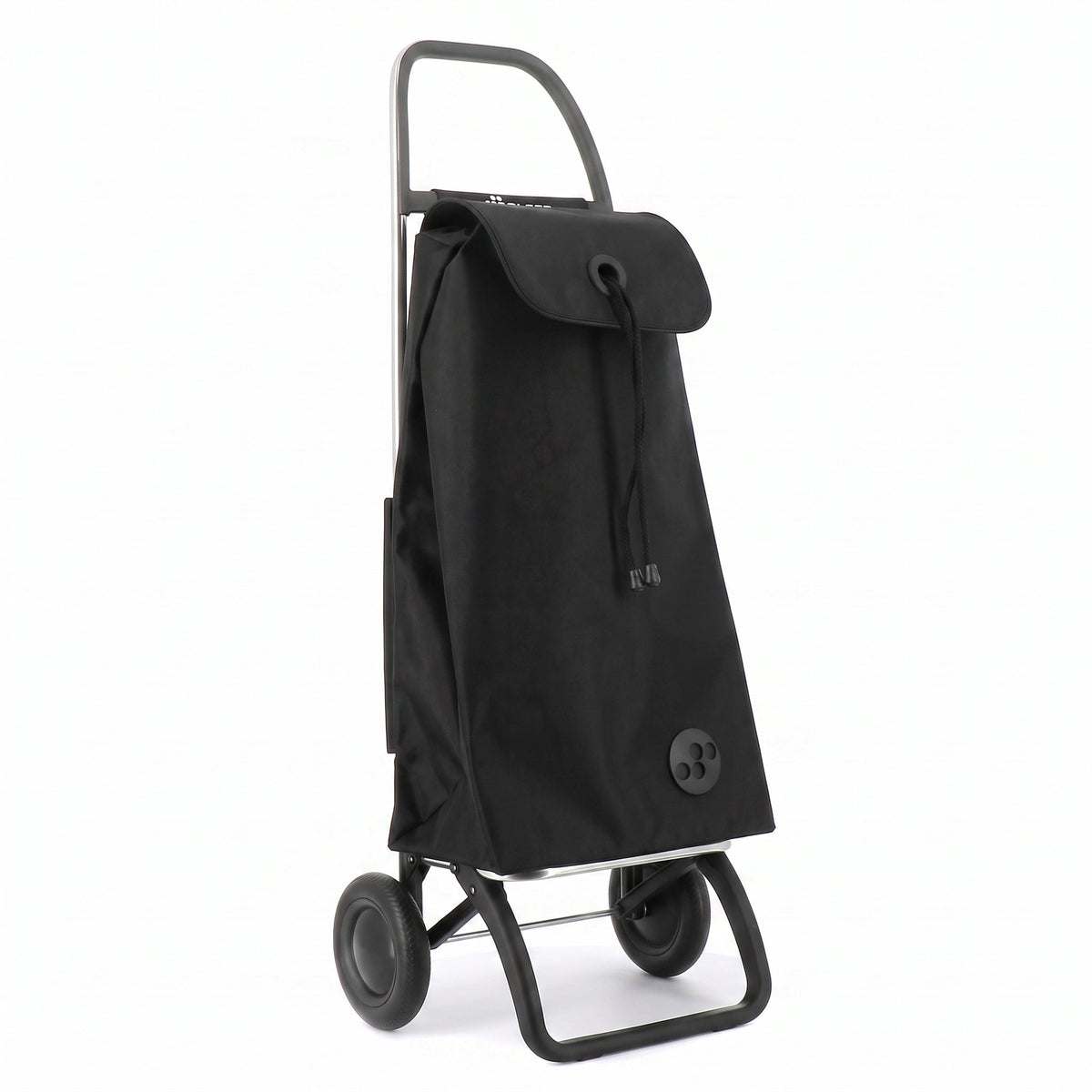 Folding Shopping Cart, Rolser I-Max MF Convert 2, Aluminum, Black