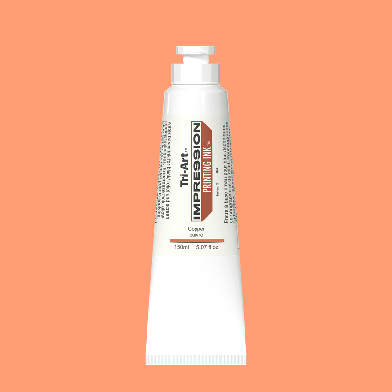 Impressions Block Printing Ink - Iridescent Copper