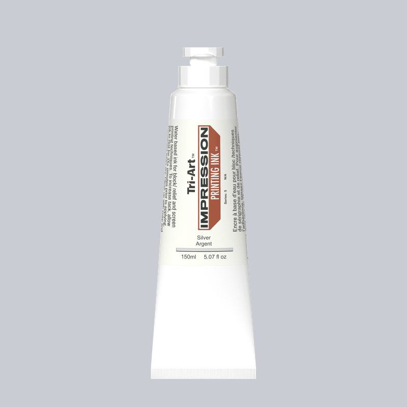 Impressions Block Printing Ink - Silver