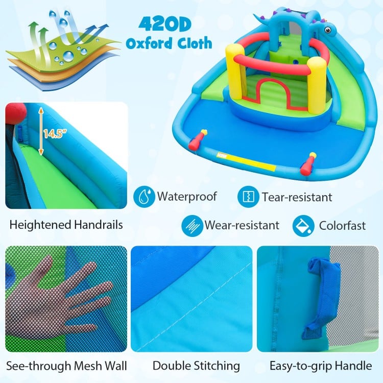 Inflatable Water Slide Park Dinosaur-themed Kids Inflatable Bounce House