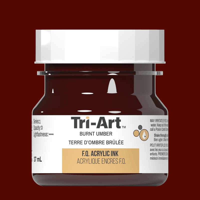 Tri-Art Ink - Burnt Umber - 37mL
