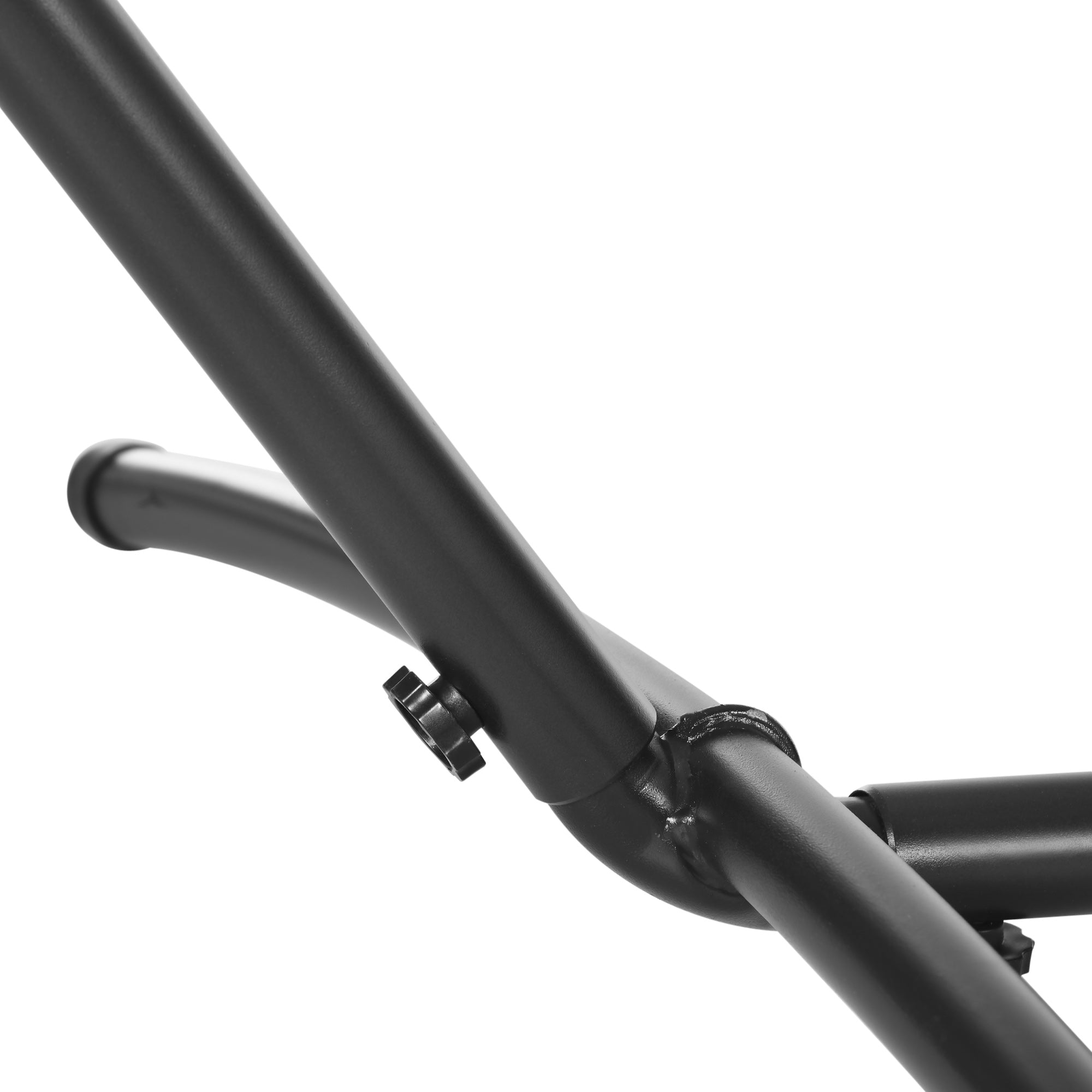 Outsunny 9.2ft Heavy Duty Adjustable Hammock Stand, Universal Metal Frame for Outdoor Relaxation, Black