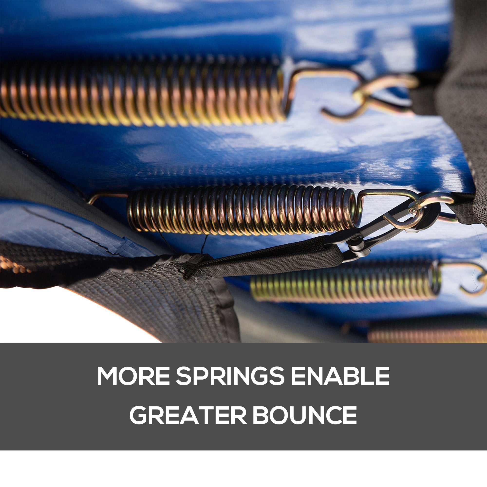 Soozier 8FT Trampoline with Enclosure Net Safety Outdoor Bounce Jump 6 Poles Black