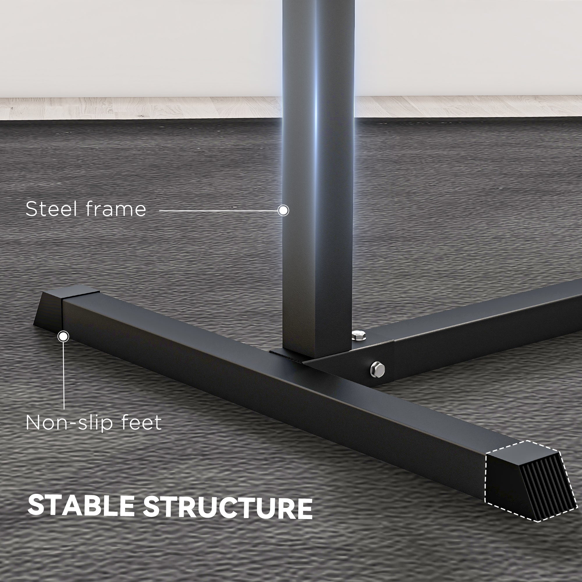 Soozier Back Extension Roman Chair, Hyperextension Bench with Adjustable Leg Roller for Back, Abdominal and Gluteal Training