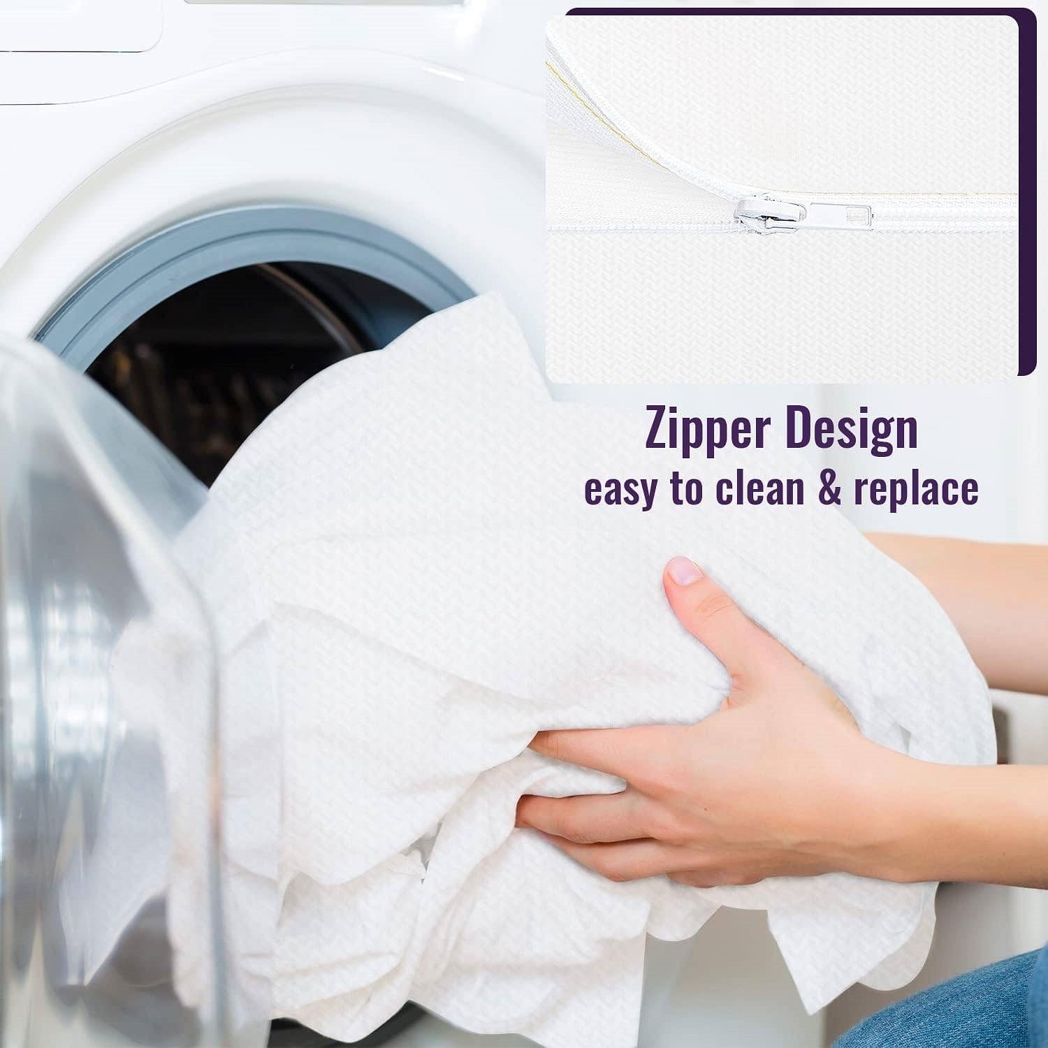 King size 10-inch Charcoal Infused Memory Foam Mattress with Removable Cover - Free Shipping