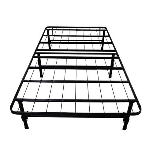 King size Black Metal Platform Bed Frame - Free Shipping