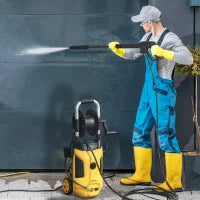 Outsunny Electric Pressure Washer – 2176 PSI High Pressure Power Washer with Adjustable Nozzle