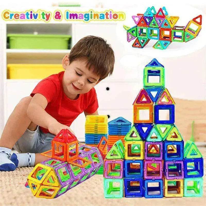Kids' Magnetic Building Blocks DIY Magnet Toys - Construction Set Gifts