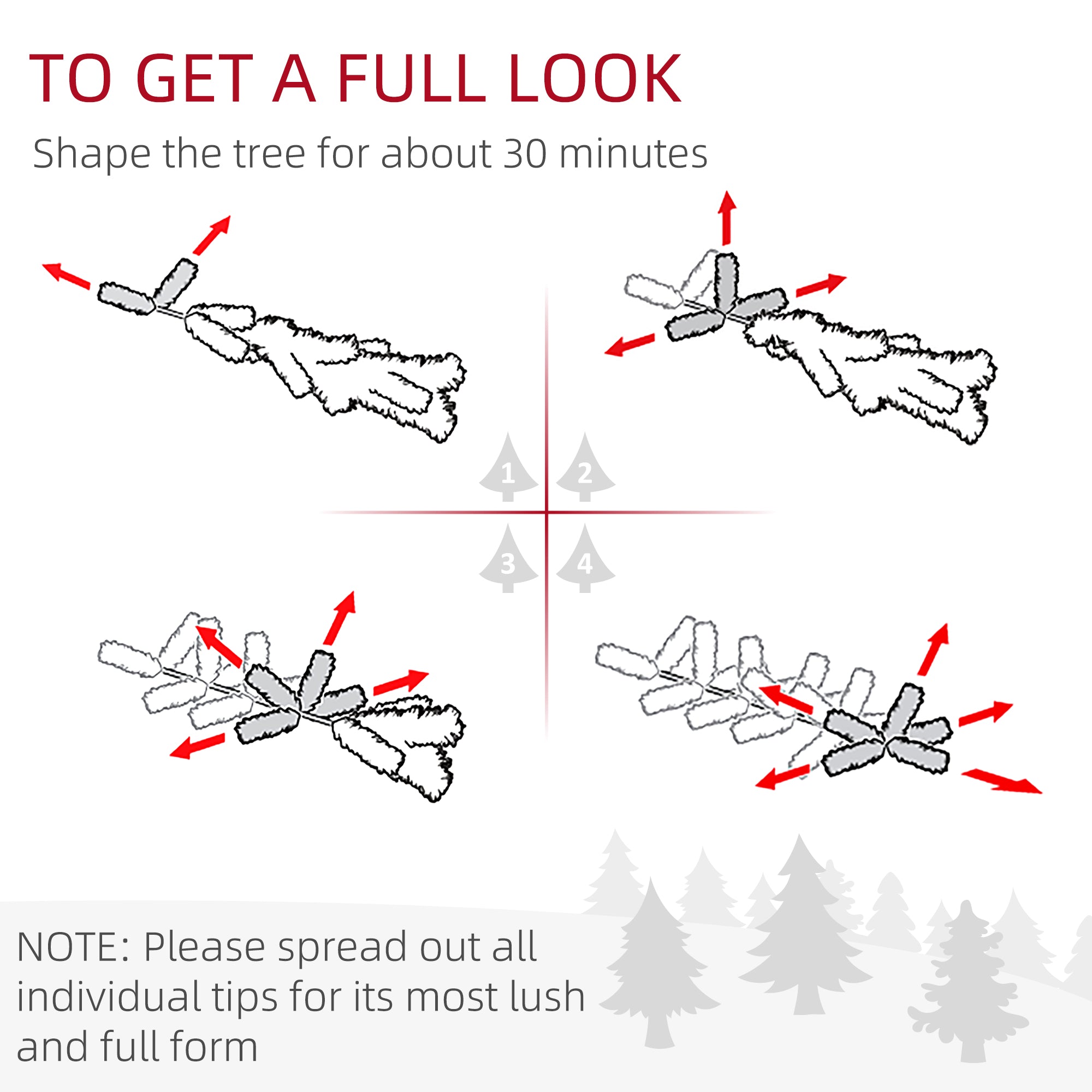 HOMCOM 6' Pencil Christmas Tree, Slim Artificial Xmas Tree with Realistic Branches, Sturdy Metal Stand, Pink