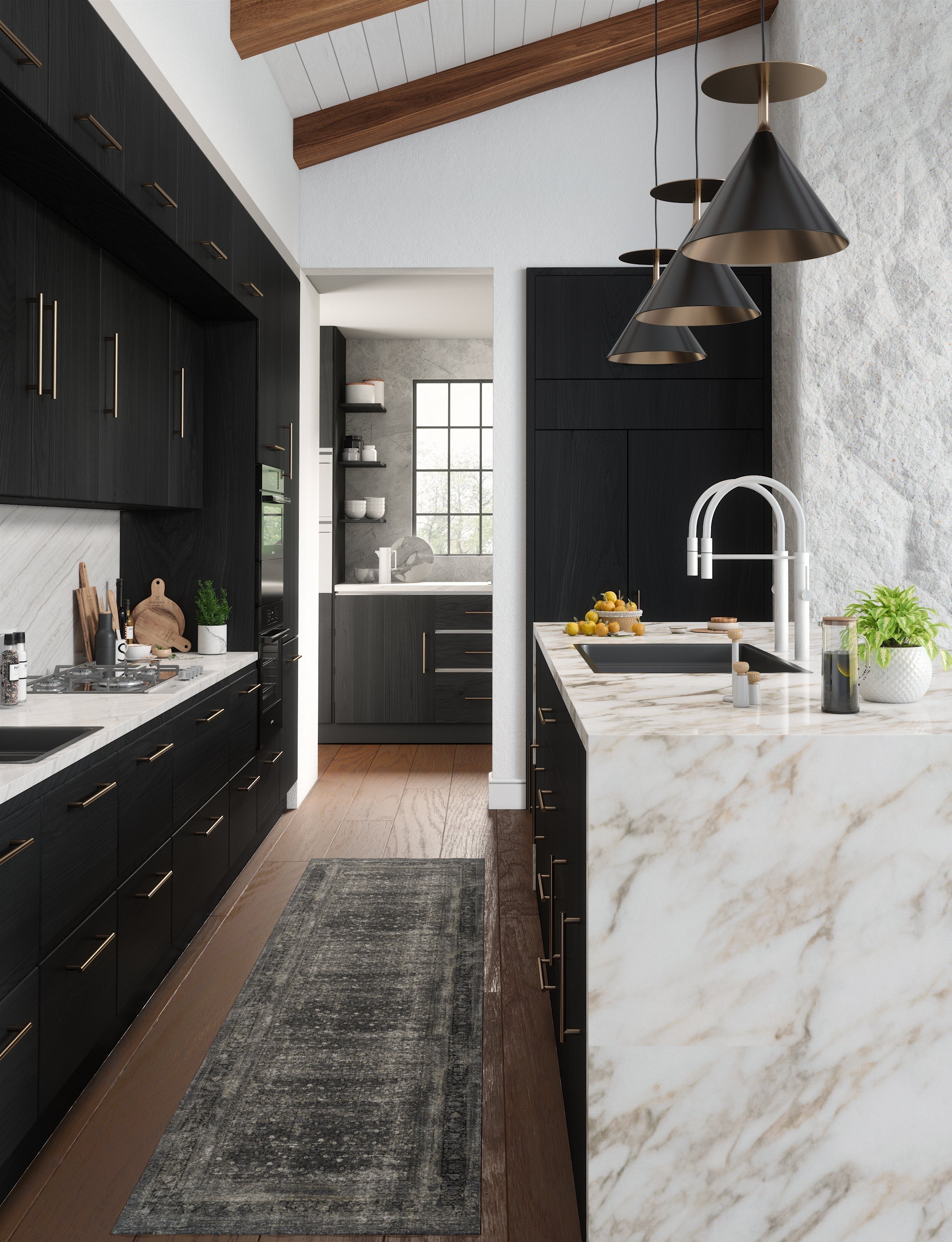 Regal Black Gold Sand Rug