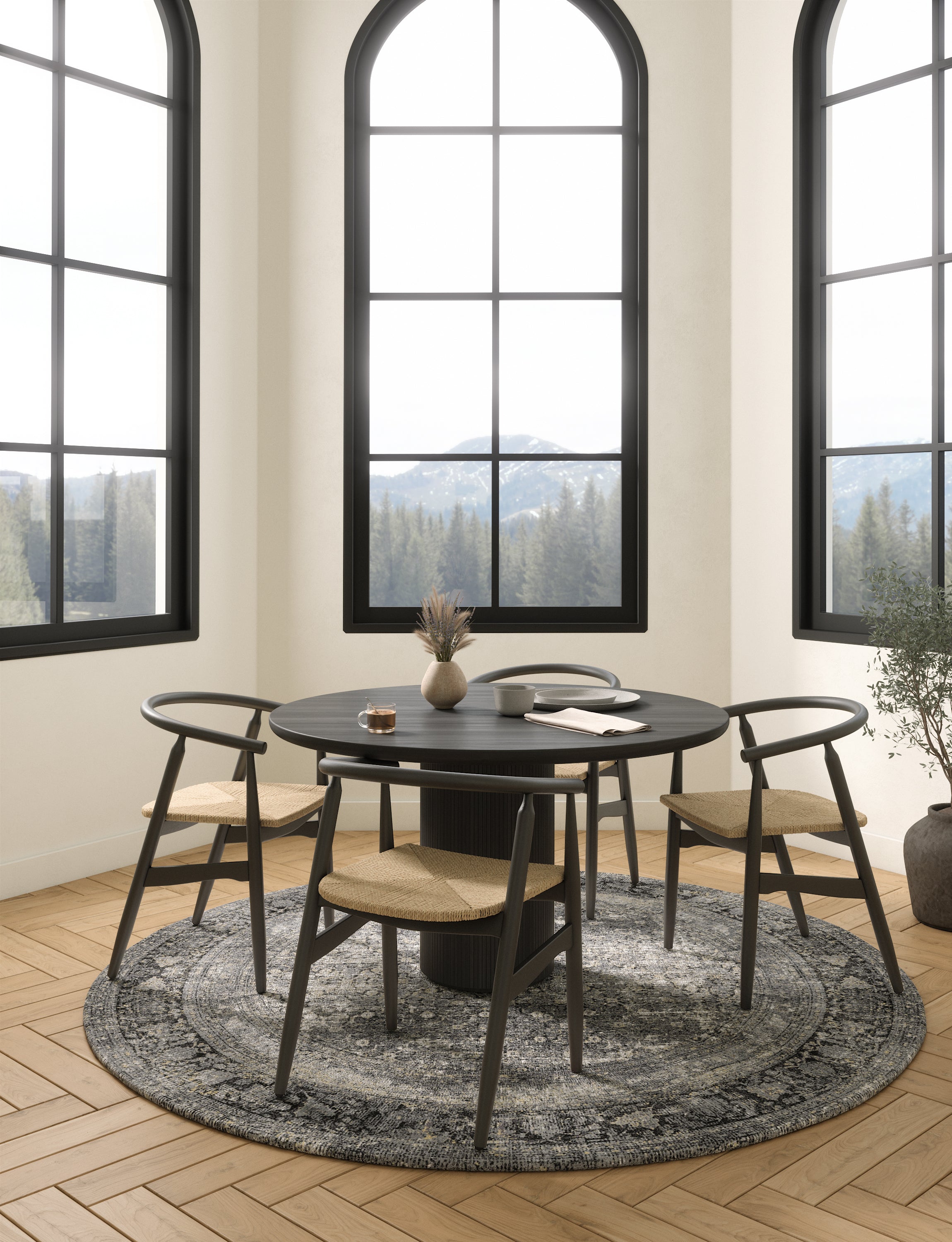 Regal Black Gold Sand Rug