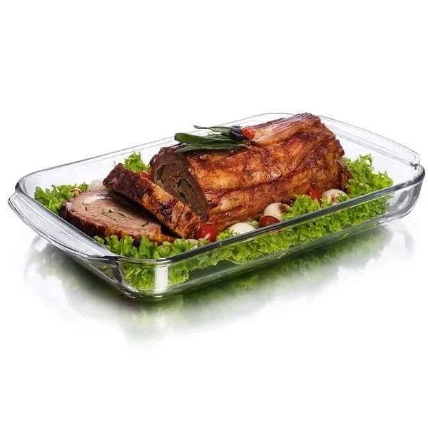 Glass 3-Piece Bakeware Oven Safe Casserole Baking Dish Set - Dishwasher Safe - Free Shipping