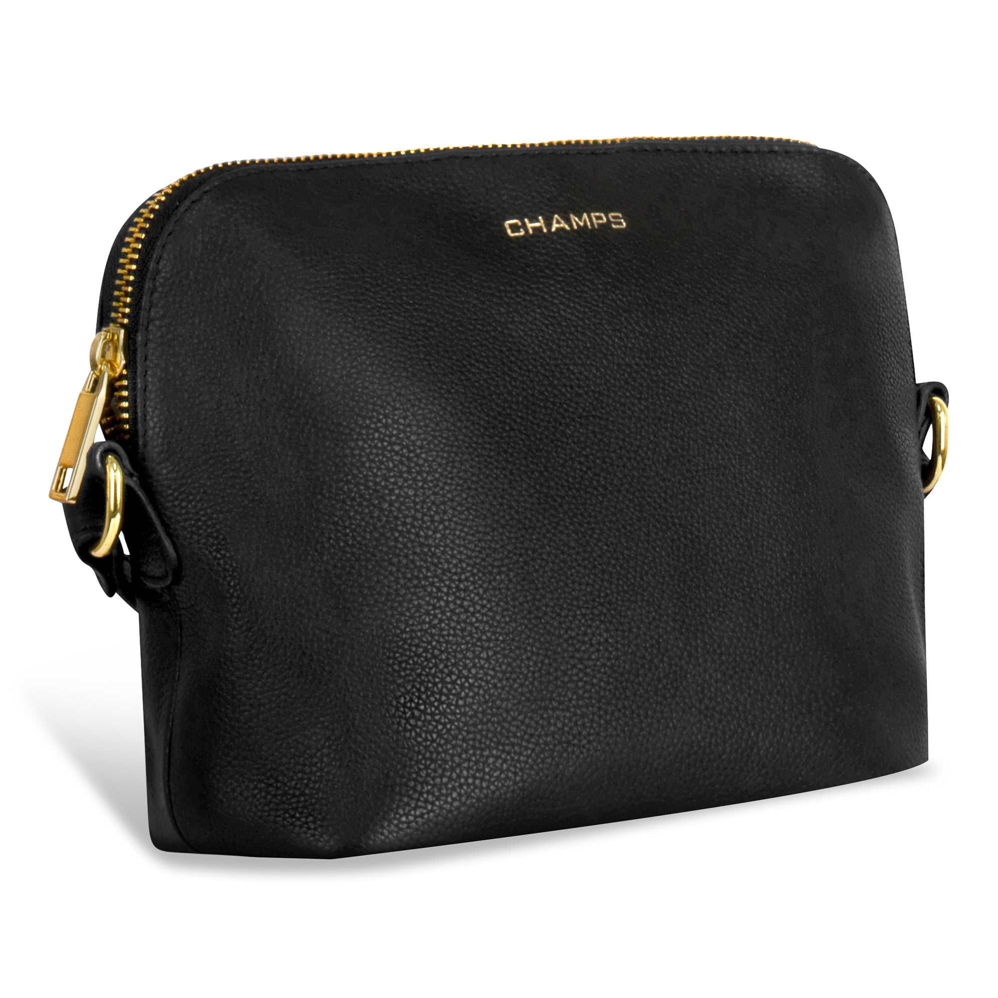 Gala / Leather Top-Zip Shoulder Bag