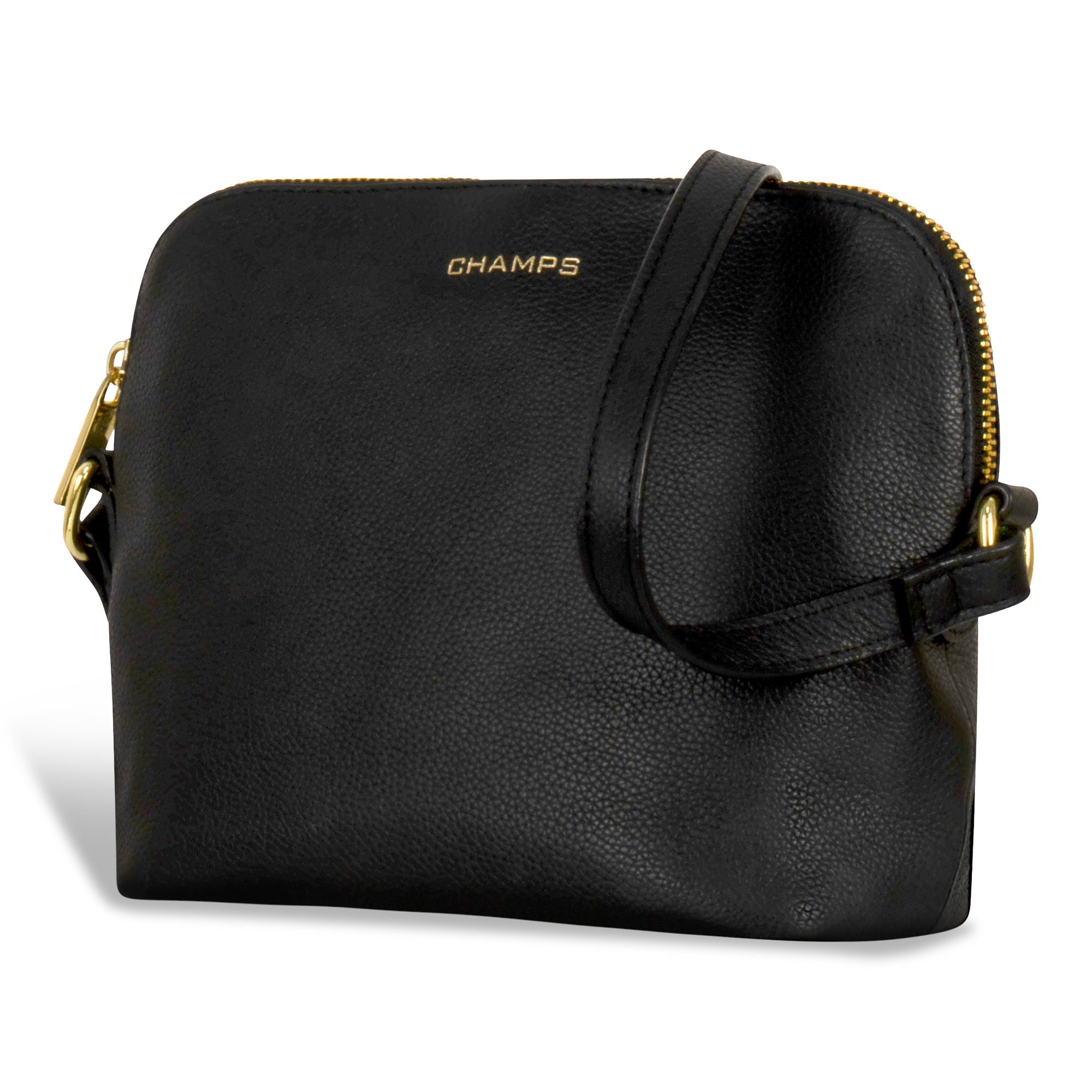 Gala / Leather Top-Zip Shoulder Bag