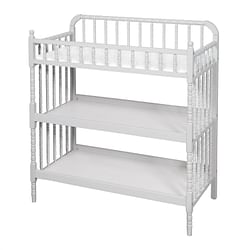 Light Grey Changing Table with 1-inch Waterproof Changing Pad - Free Shipping