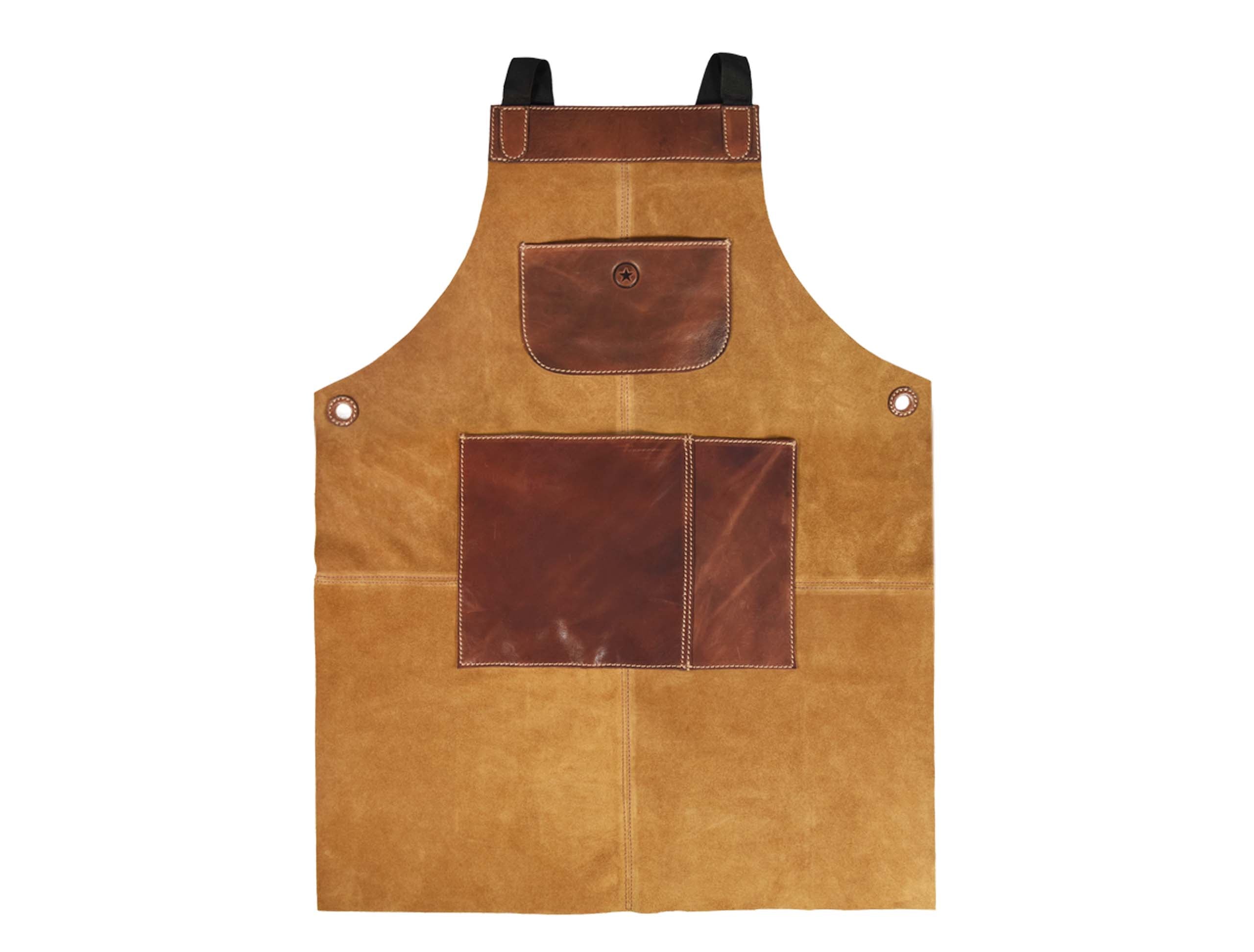 Leather Suede Apron - ( AP - 18 ) Rugged Craft