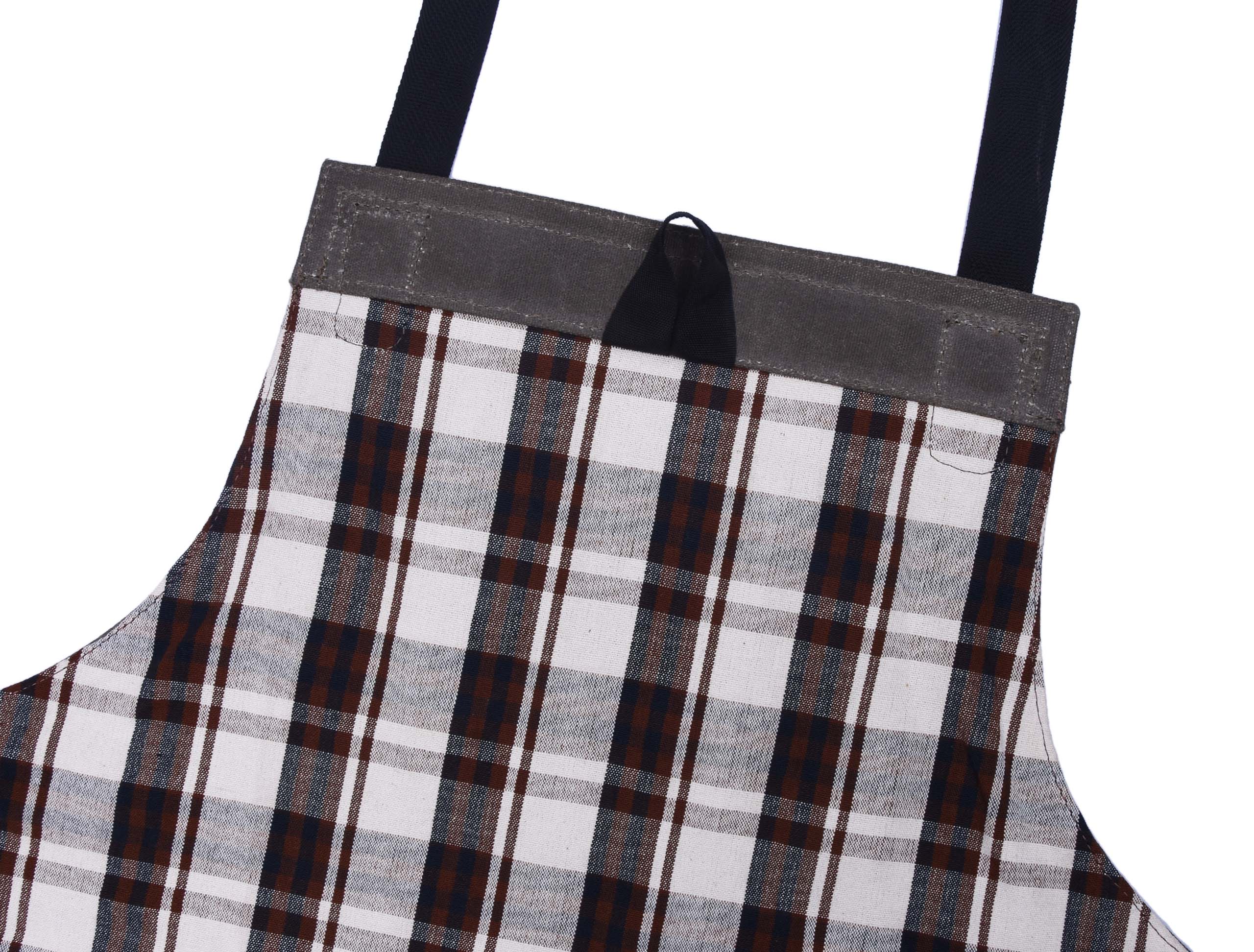 Fremont Heavy-Duty Leather Canvas Apron for Work & Craft