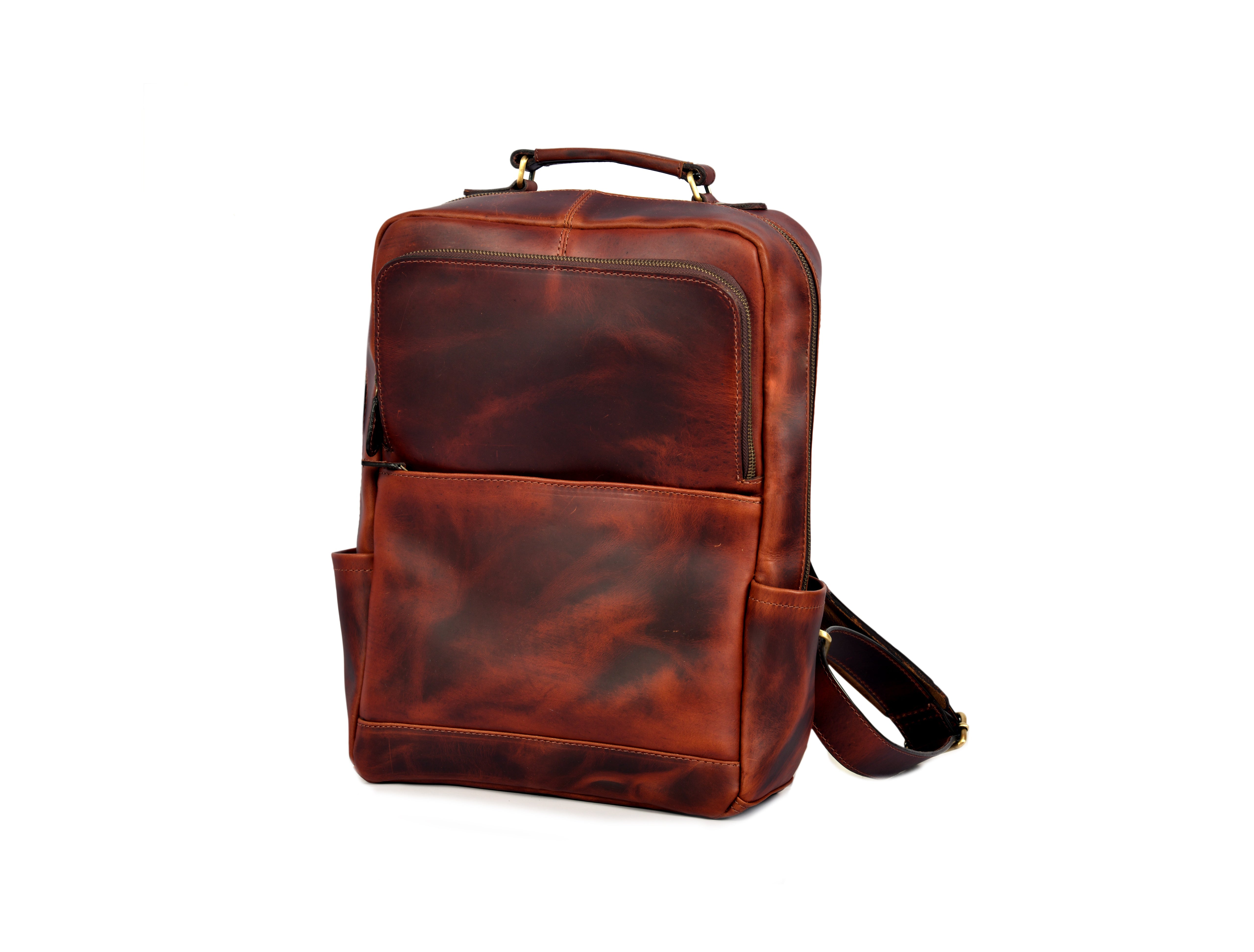 Tolredo Hudson Leather Backpack – Durable & Stylish Carry