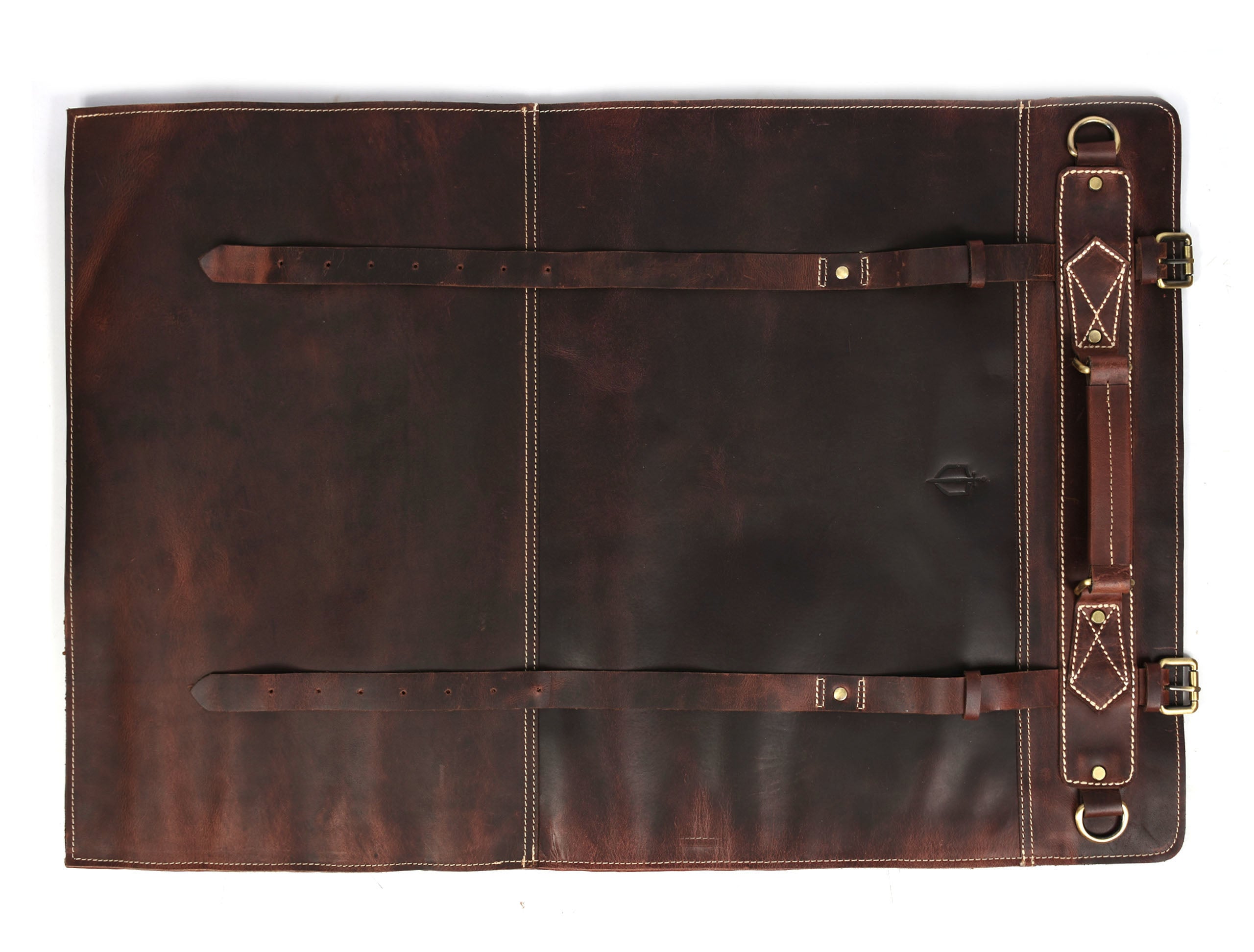 Bend Leather Chef Knife Roll 10 Slot