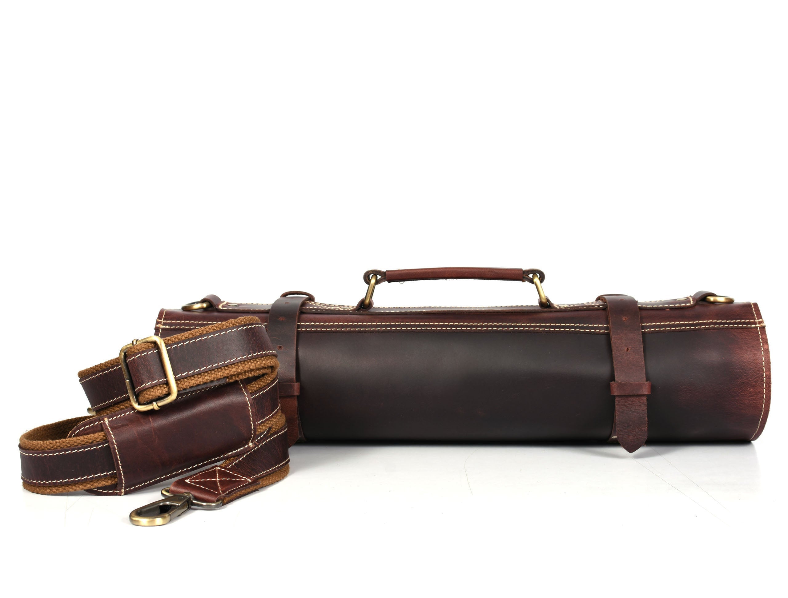 Vicenza Leather Knife Roll ( KR-53 )
