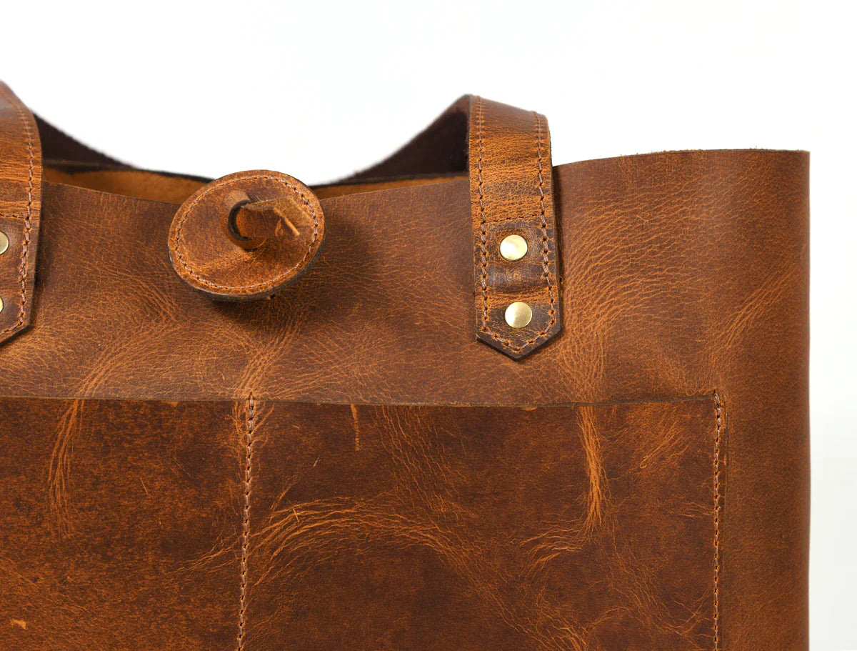 Leather Willow Tote