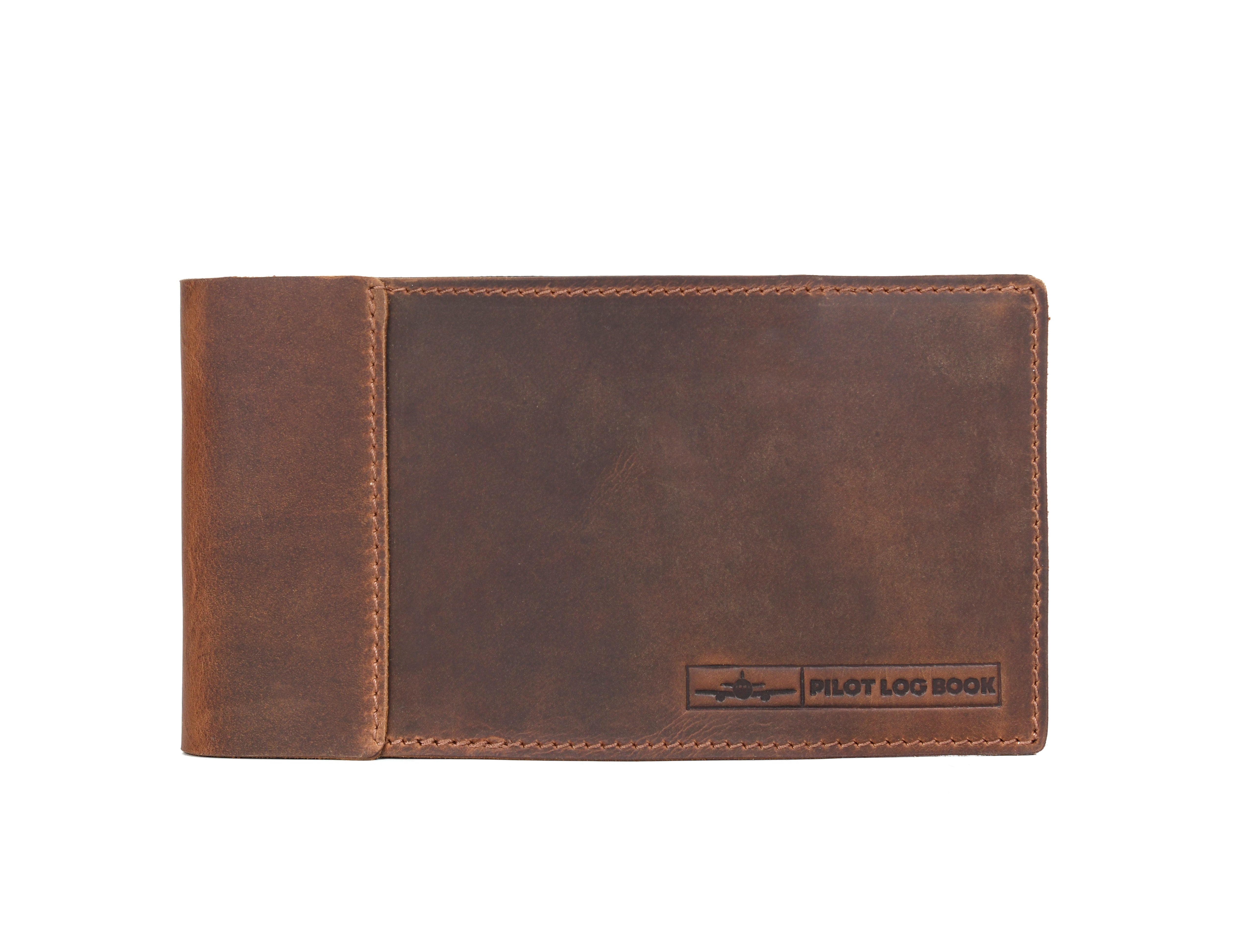 Premium Leather Pilot Log