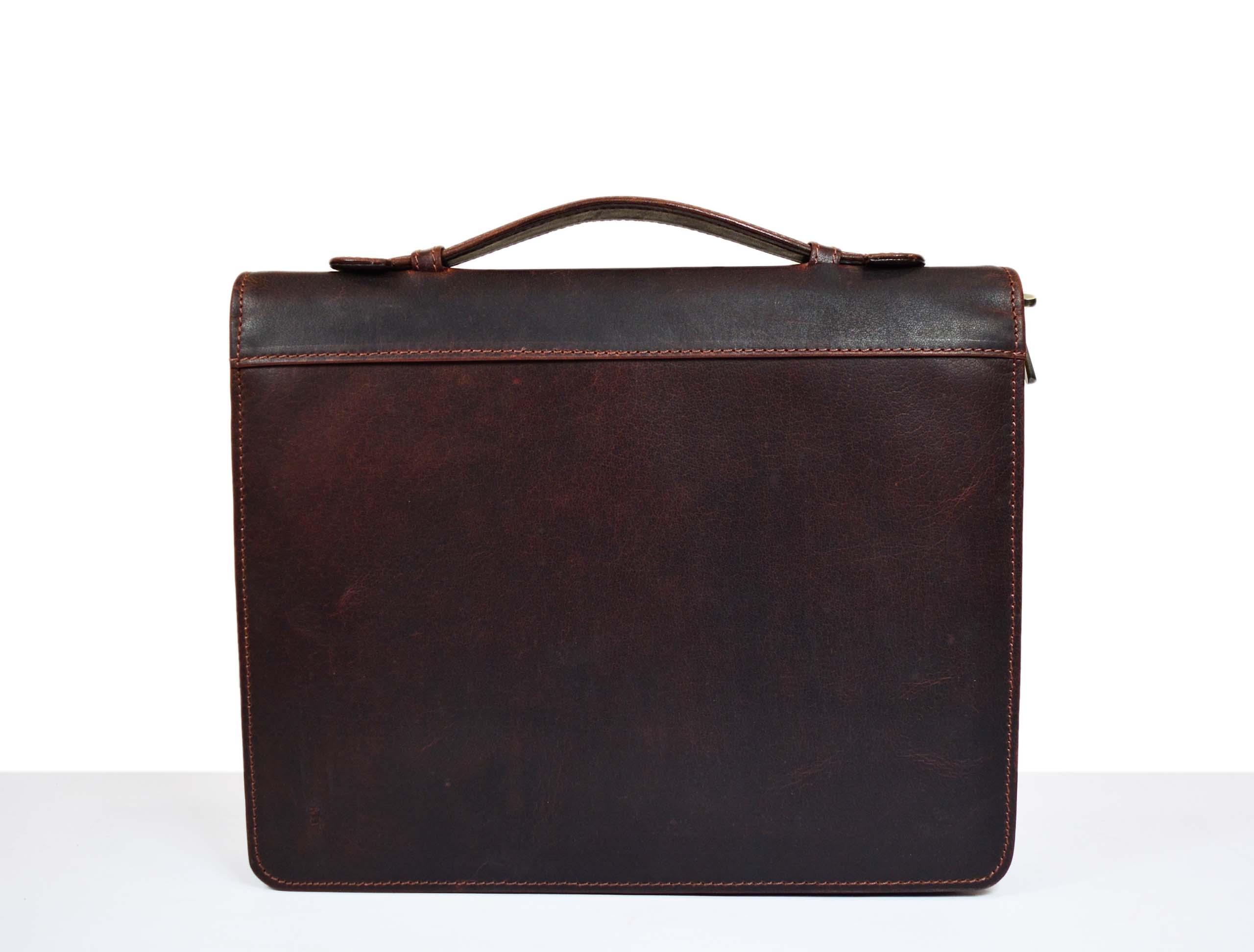 Leather Travel Organizer for iPad & Essentials