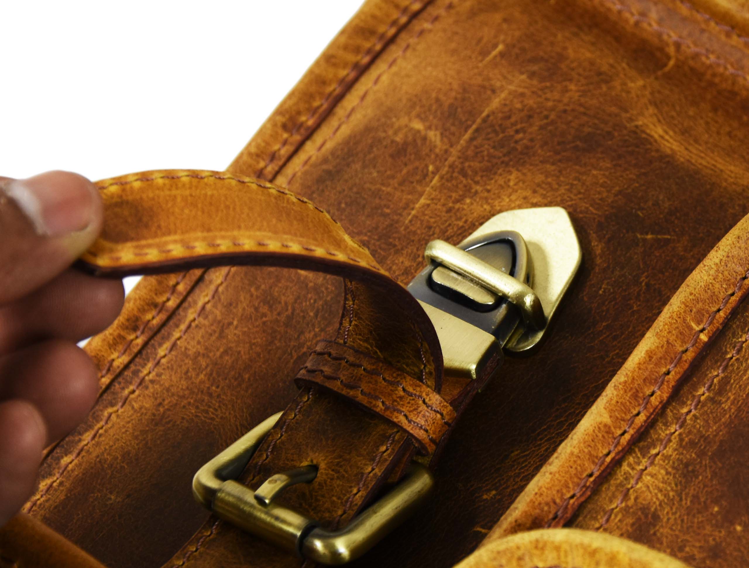 Fresno Leather Portfolio Bag