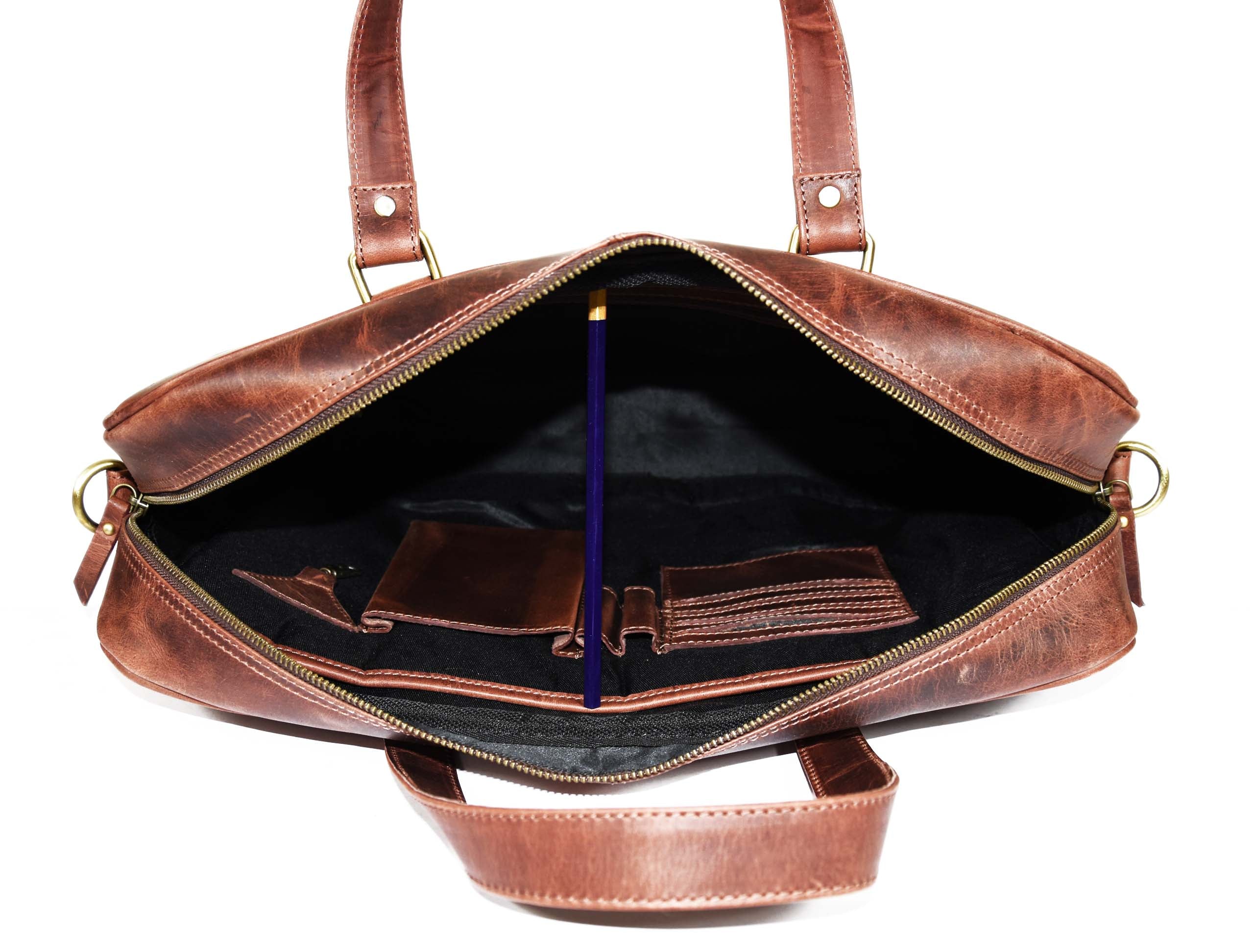 Fairfield Leather Briefcase – Sophistication Meets Utility