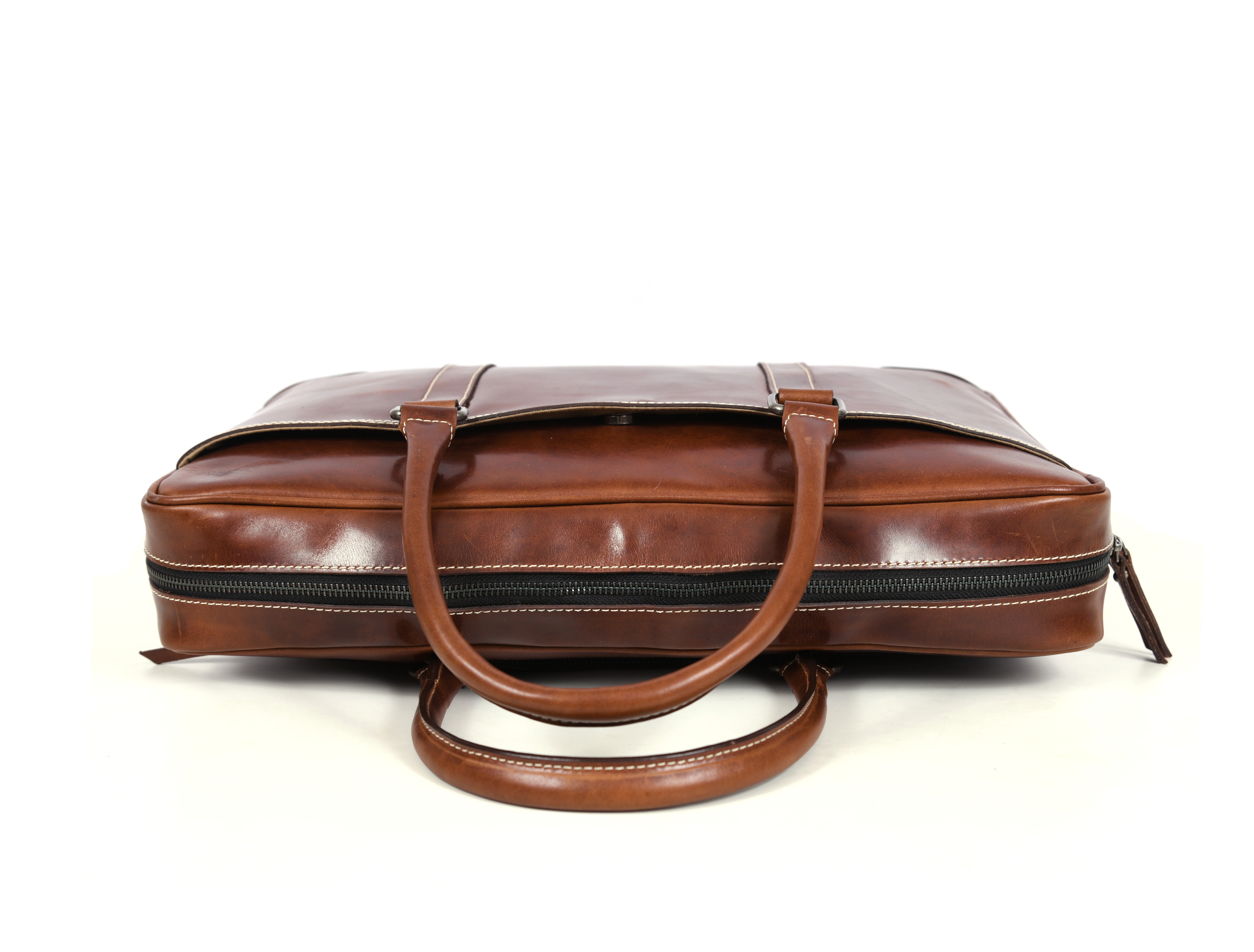 Hayward 17" Leather Office Bag