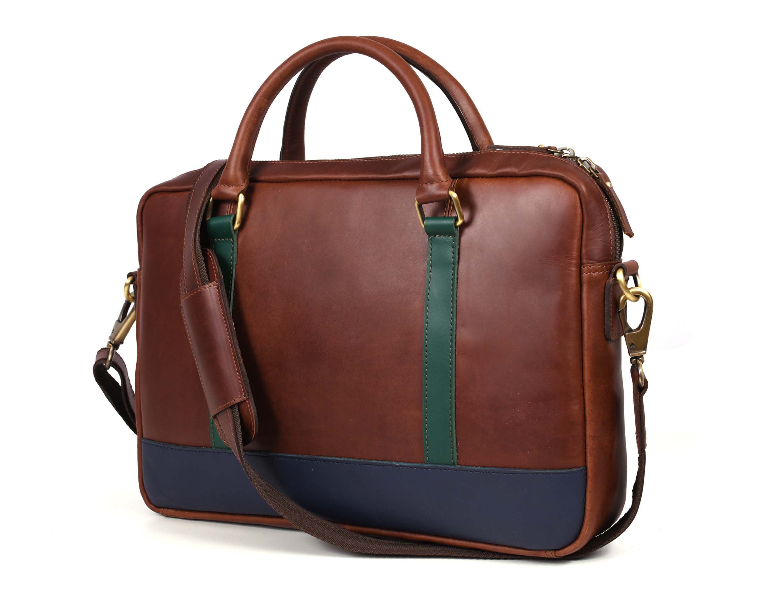 Tolredo Leather Office Bag – Premium Cowhide Craftsmanship
