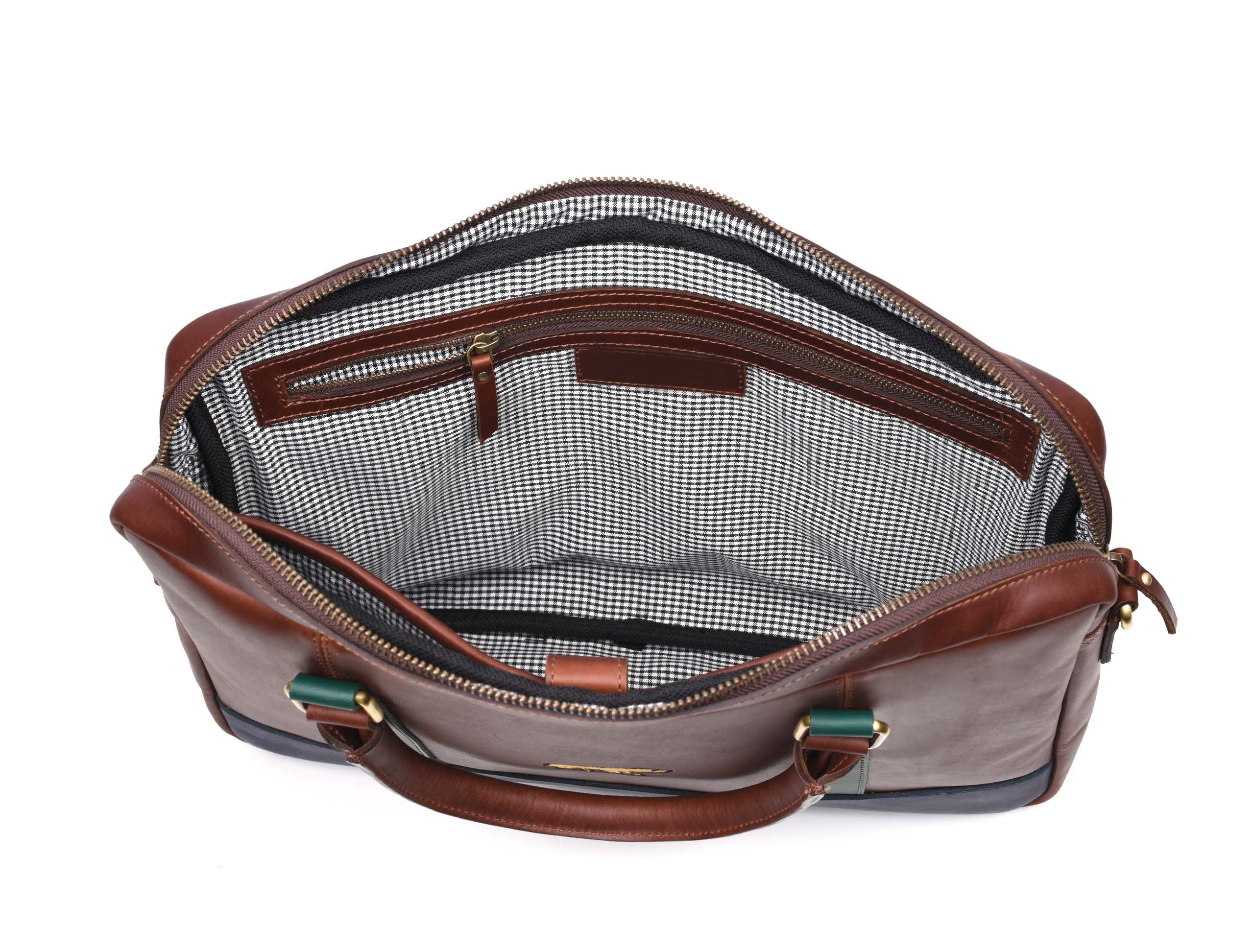 Tolredo Leather Office Bag – Premium Cowhide Craftsmanship