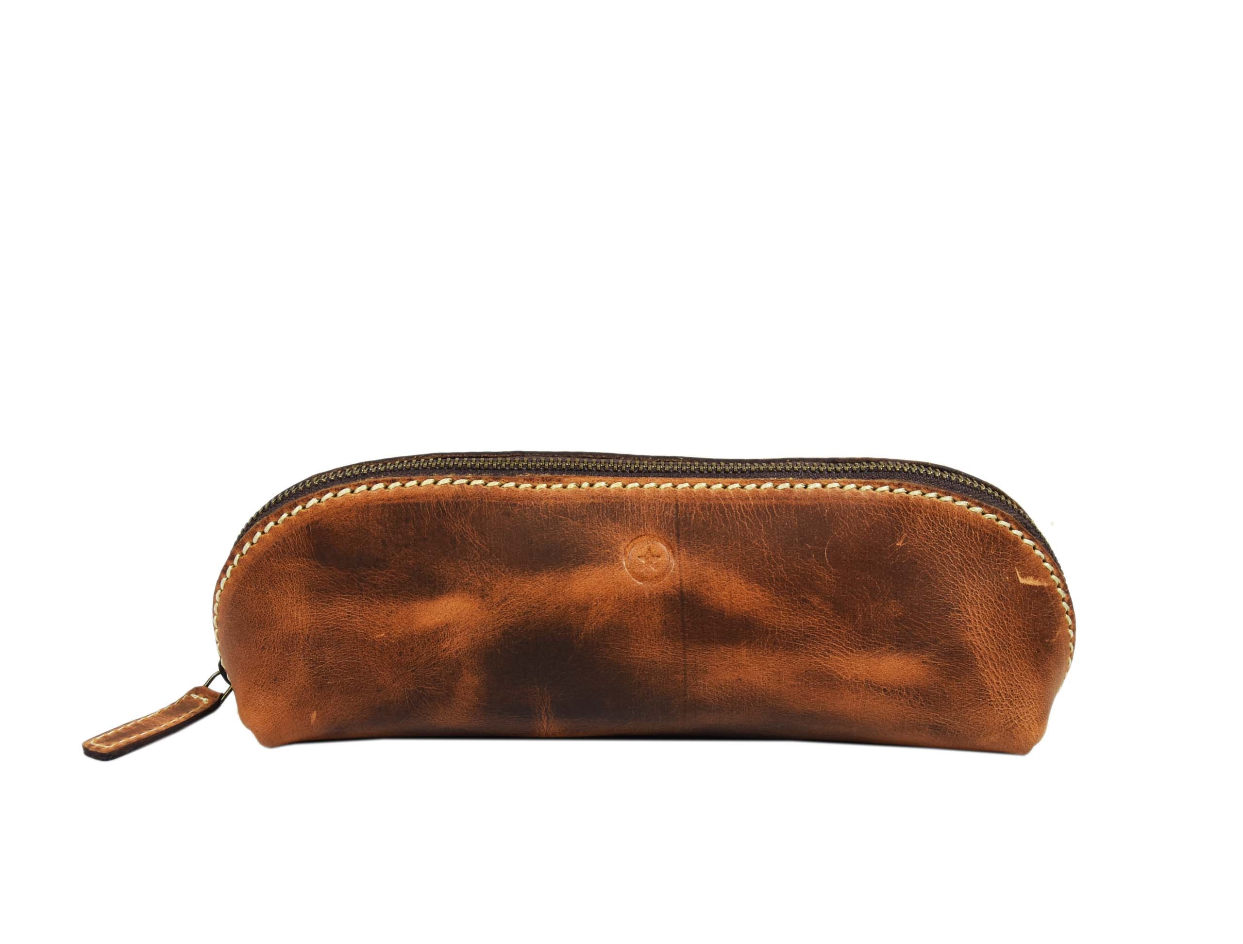Elegant Leather Pencil Case – Premium Craft Storage