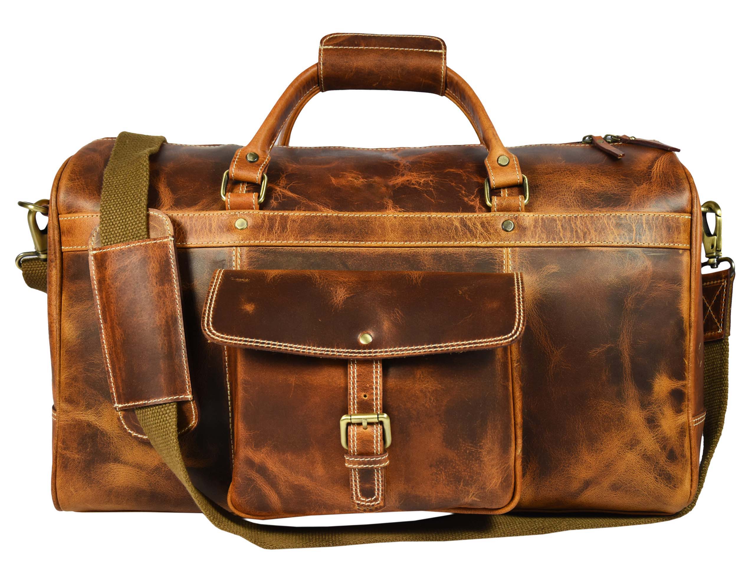 Dawson Leather Travel Bag – Crafted for Timeless Journeys