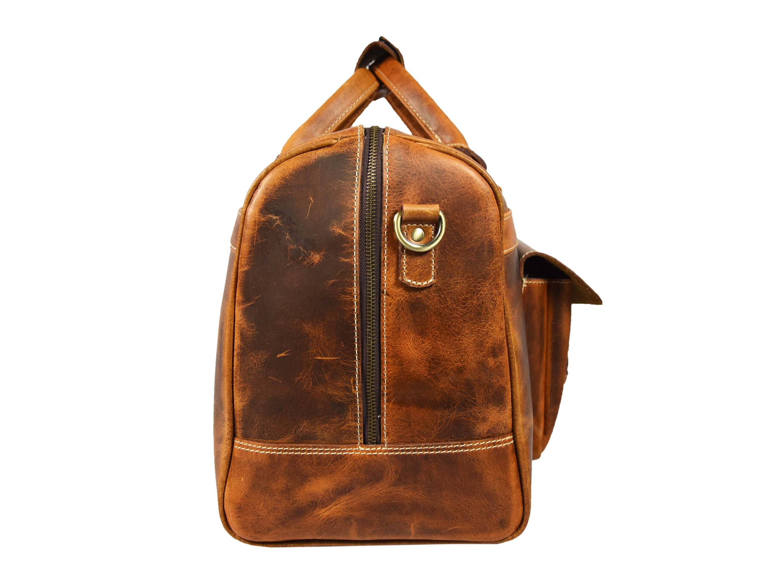 Dawson Leather Travel Bag – Crafted for Timeless Journeys