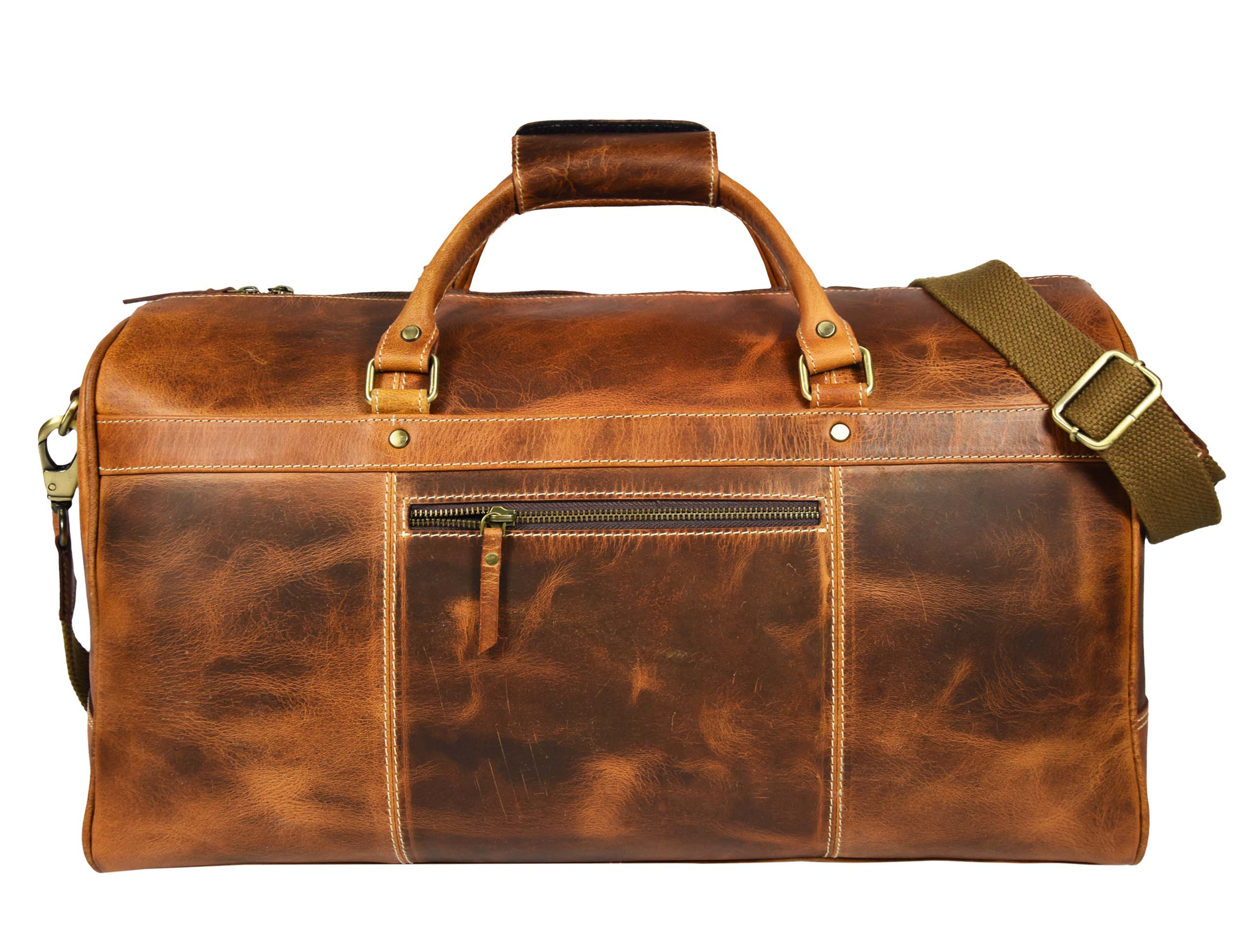 Dawson Leather Travel Bag – Crafted for Timeless Journeys