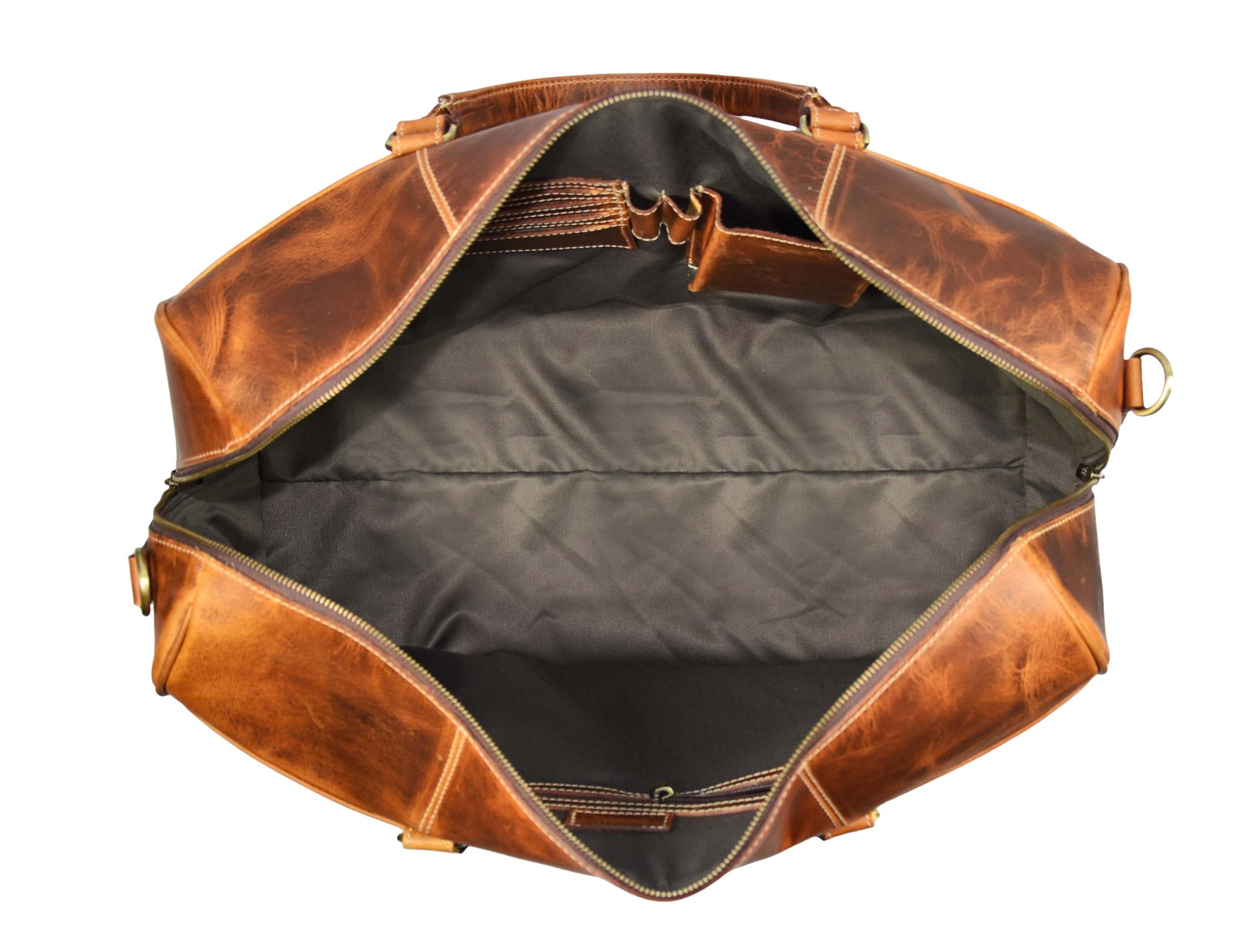 Dawson Leather Travel Bag – Crafted for Timeless Journeys