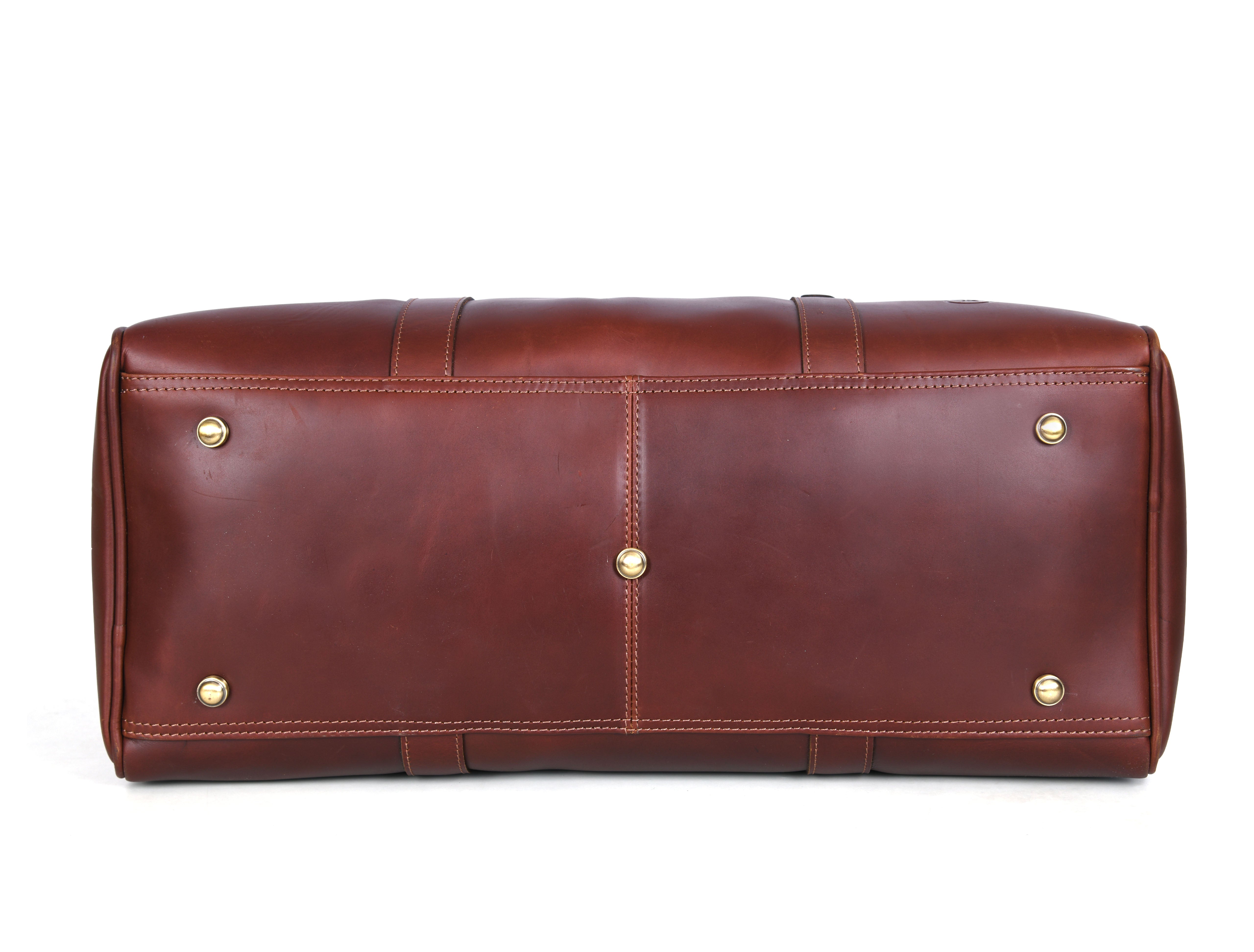 Leather Travel Duffle Bag – Durable & Spacious