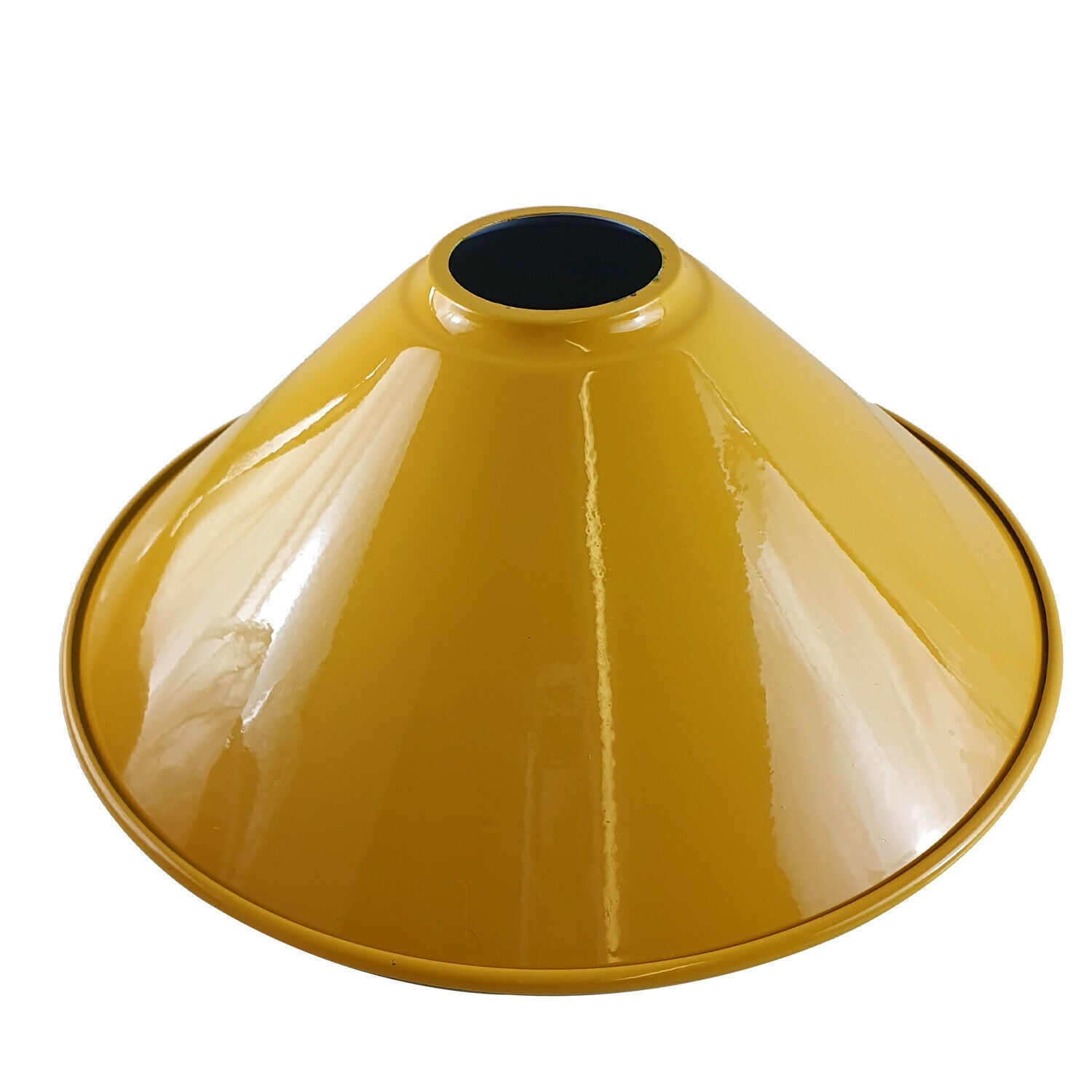 Vintage Retro Easy Fit Lamp Shades Yellow ~ 1962