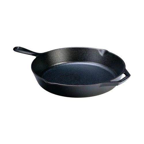12-inch Cast Iron Skillet Frying Pan with Pour Spout - Made in the USA - Free Shipping