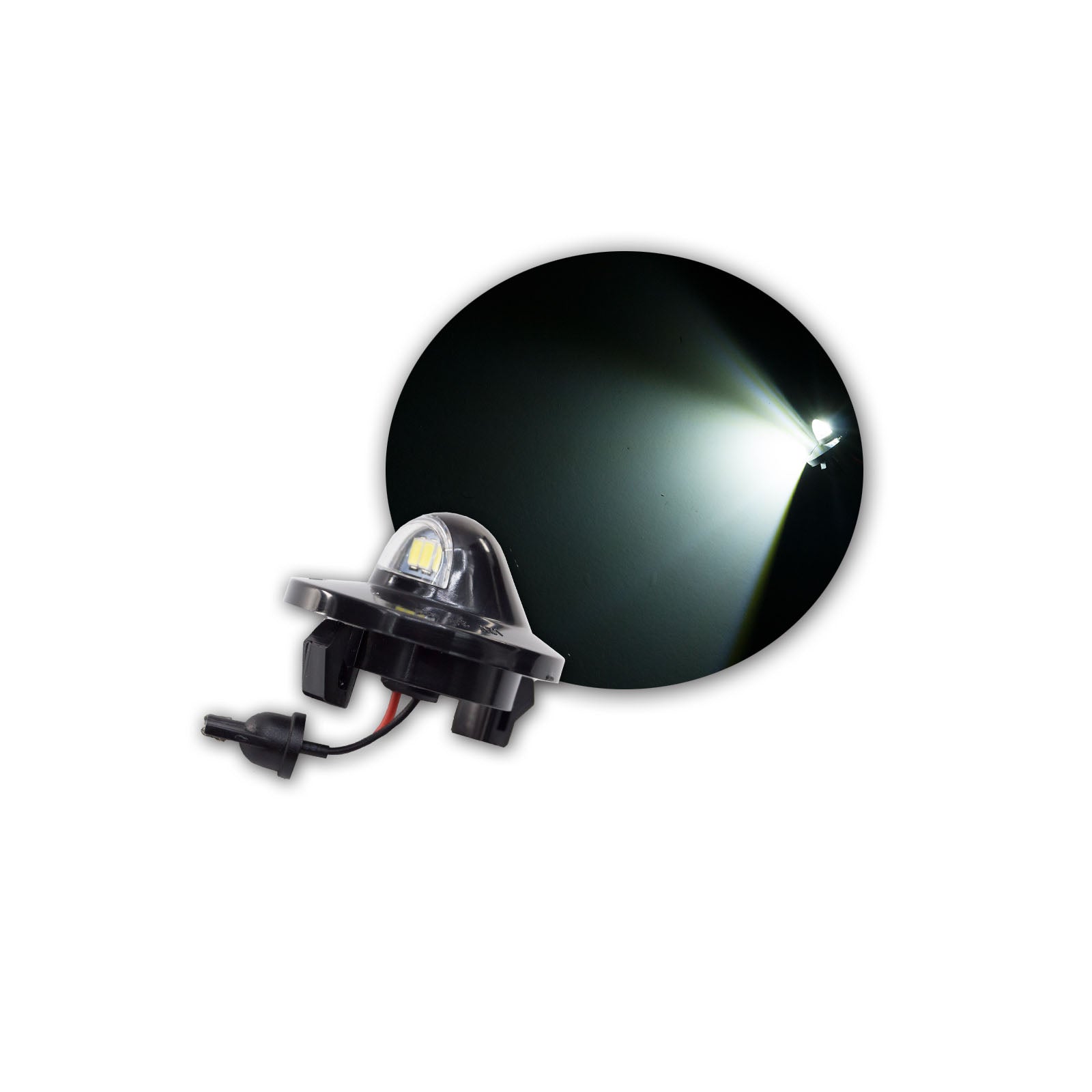 License Plate Light White LED Lamp Assemly For Ford F-150 F-250 F-350 F-450 F-550 Superduty Pickup Truck Ranger Explorer Expedition Excursion Lincoln Bronco Heritage 10 (Pack of 2)