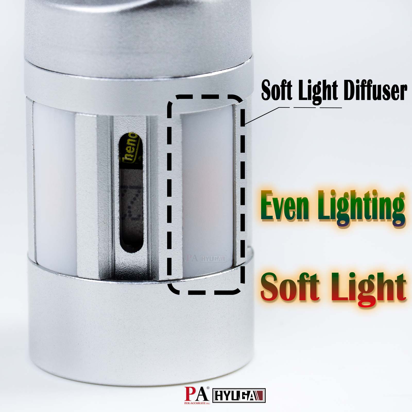 HYUGA T20 7440 7441 LED CANBUS Anti Hyper Flash Turn Signal Bulbs Amber with Fan Boost Built-in Load Resistor W21W WY21W (Pack of 2)